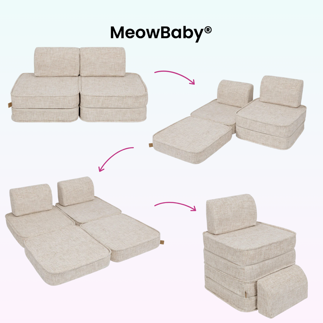 meowbaby-spielsofa-mini-basic-tangle-cozy-chenille-edition-120x60x50-cm image 5