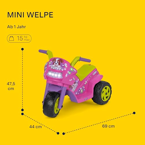 peg-perego-mini-puppy-elektromotorrad-6v-ab-1-jahr image 8
