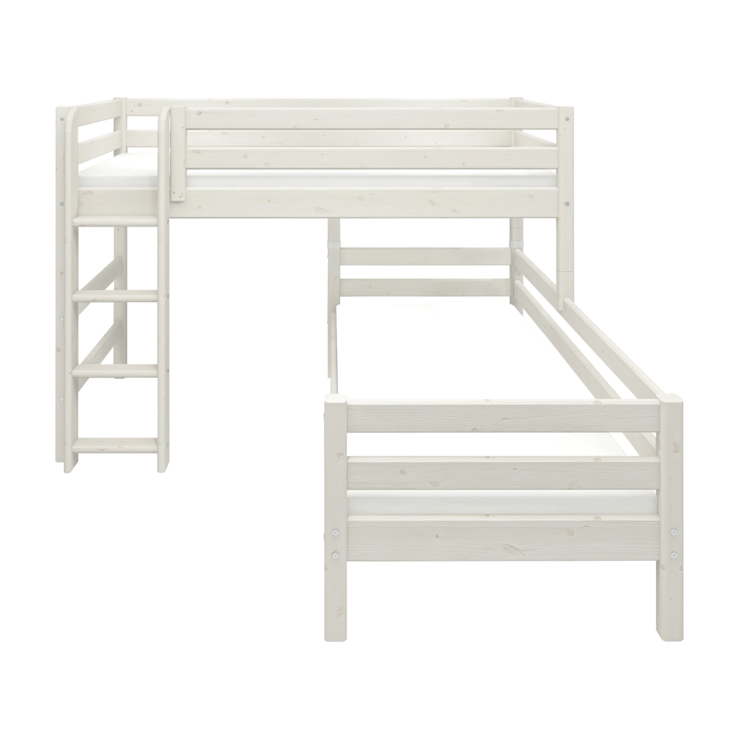 flexa-classic-etagenbett-143-cm-90x200-cm-wei-mit-leiter-und-absturzsicherung image 8