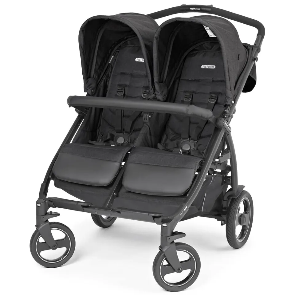 peg-perego-book-for-two-zwillingskinderwagen-schiefer-ab-geburt image 1