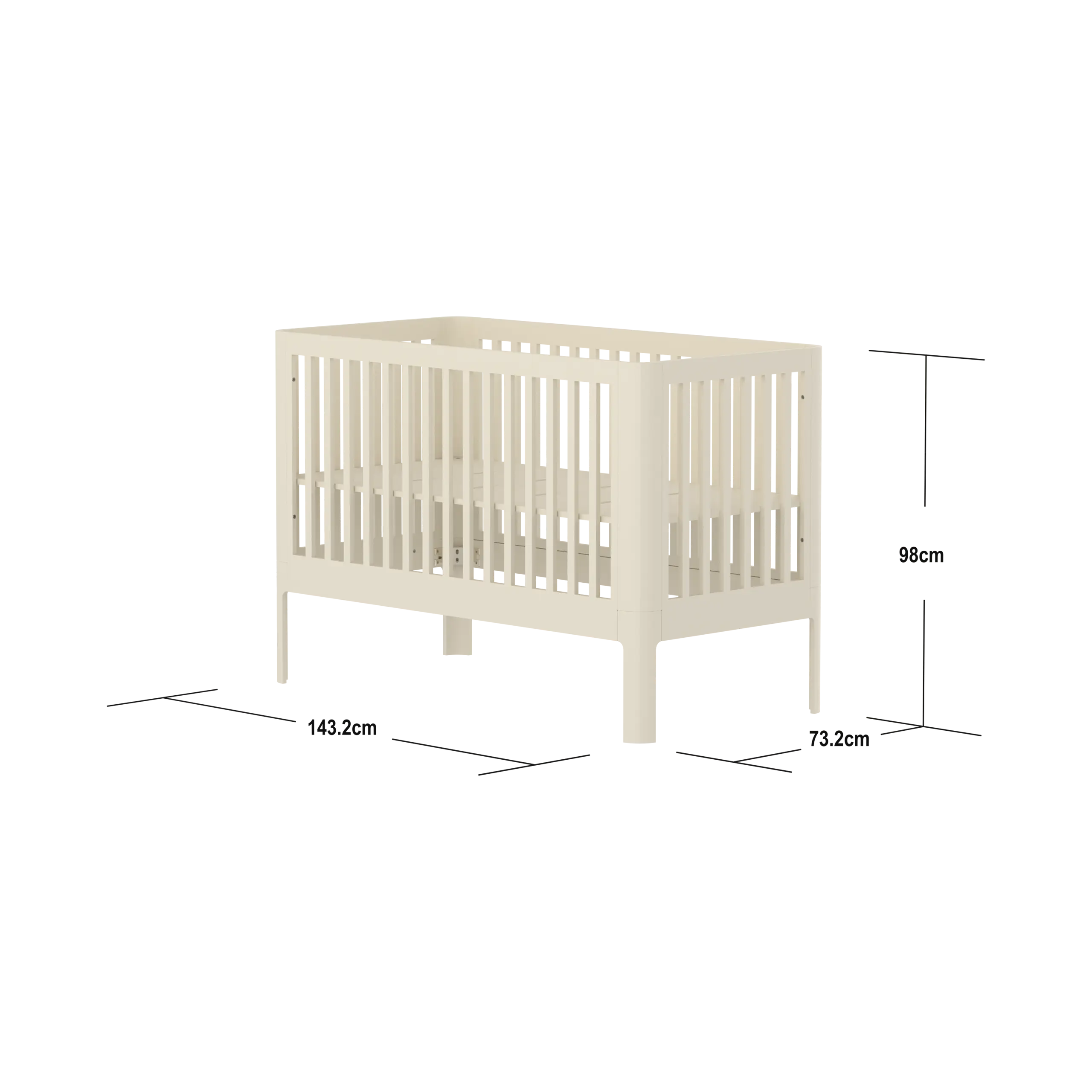 flexa-nova-babybett-140x70-cm-cream image 7