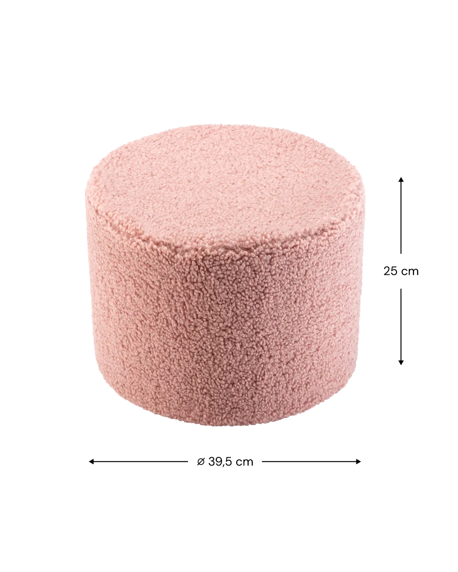 wigiwama-guava-pouf-kinder-hocker-aus-teddy image 3