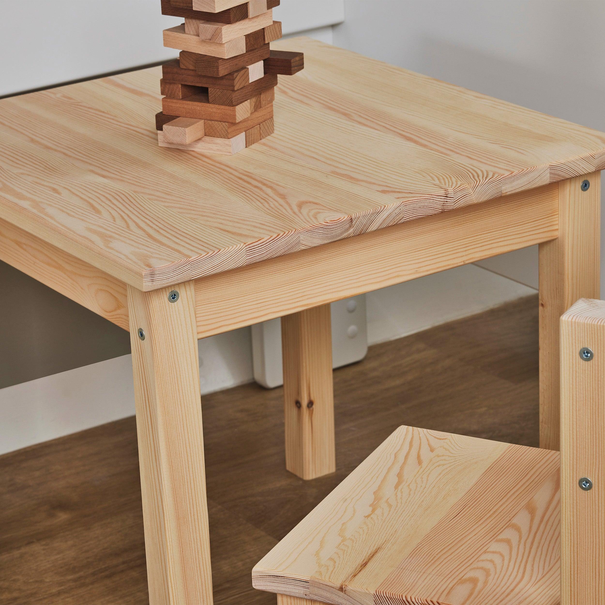 hoppekids-mads-set-kindertisch-mit-zwei-kinderst-hlen image 7