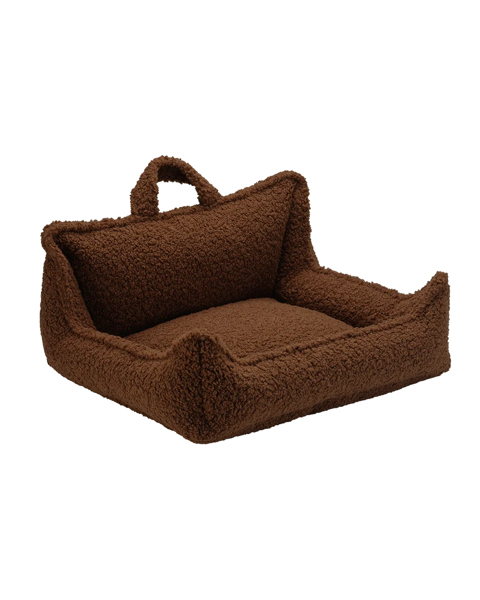 wigiwama-pet-club-chair-m-warm-hazel-designer-hundebett-teddy image 1