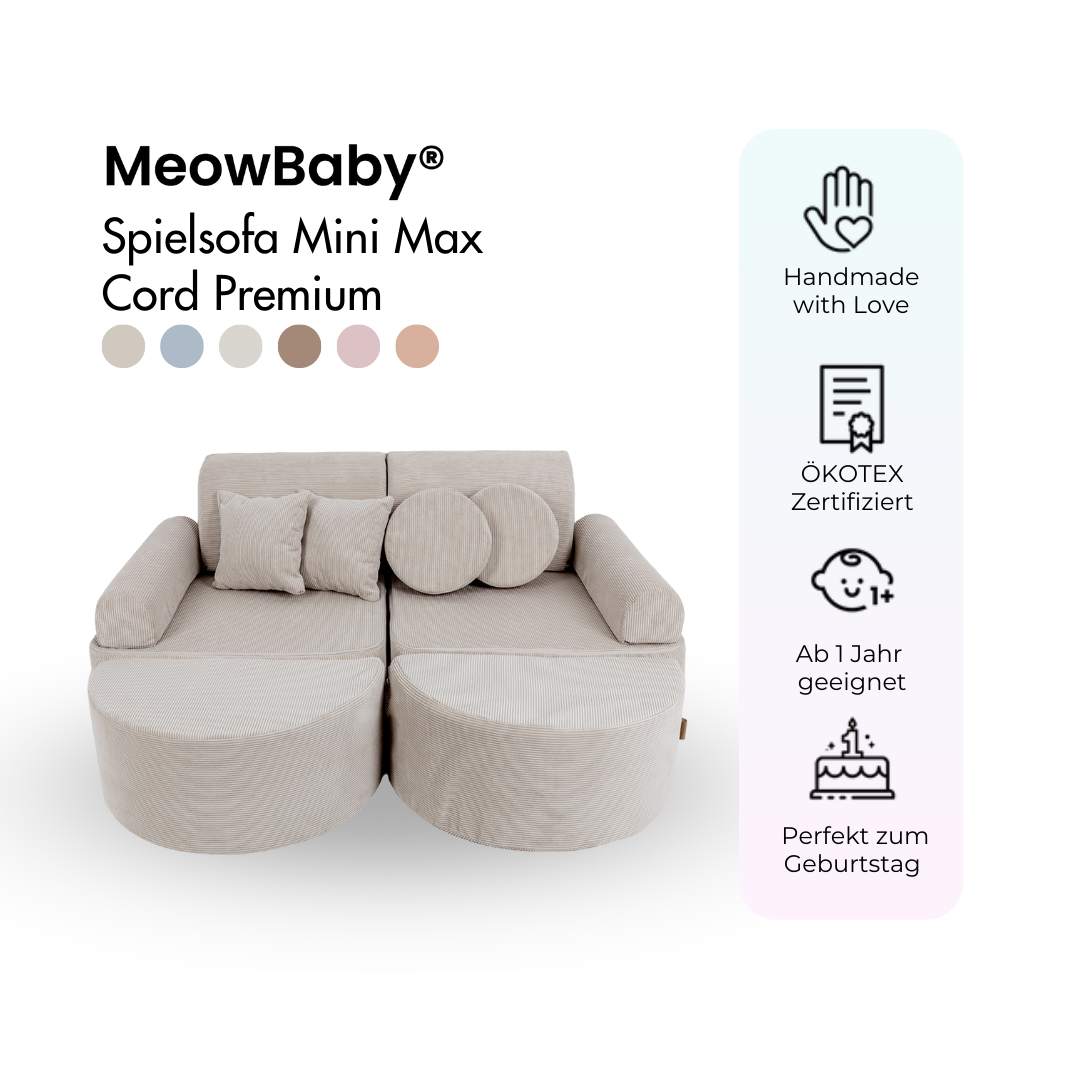 meowbaby-spielsofa-mini-max-slim-cord-edition-modulares-kindersofa-120x60x50-cm image 2