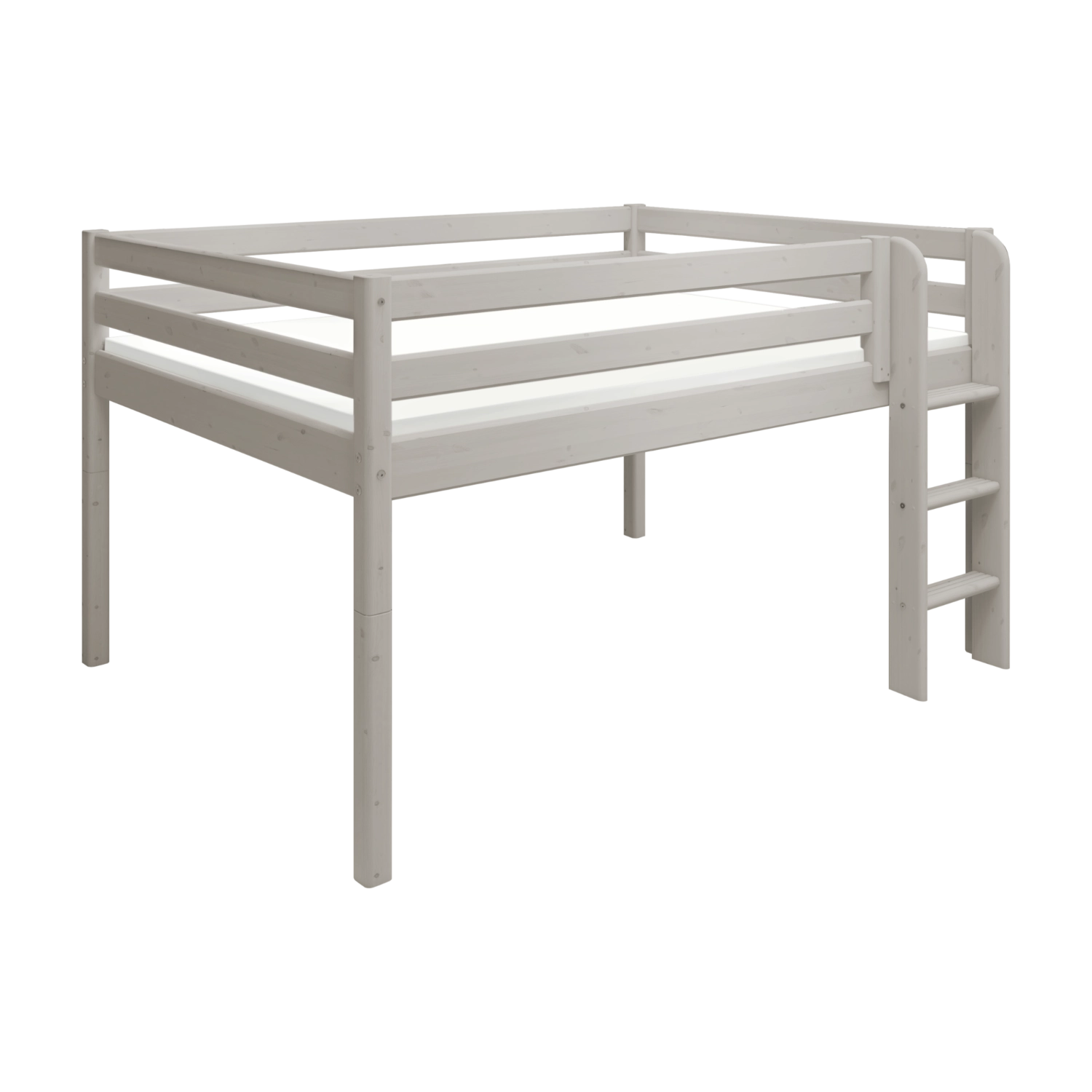 flexa-classic-hochbett-120-cm-140x200-cm-grau-mit-leiter-und-absturzsicherung image 7