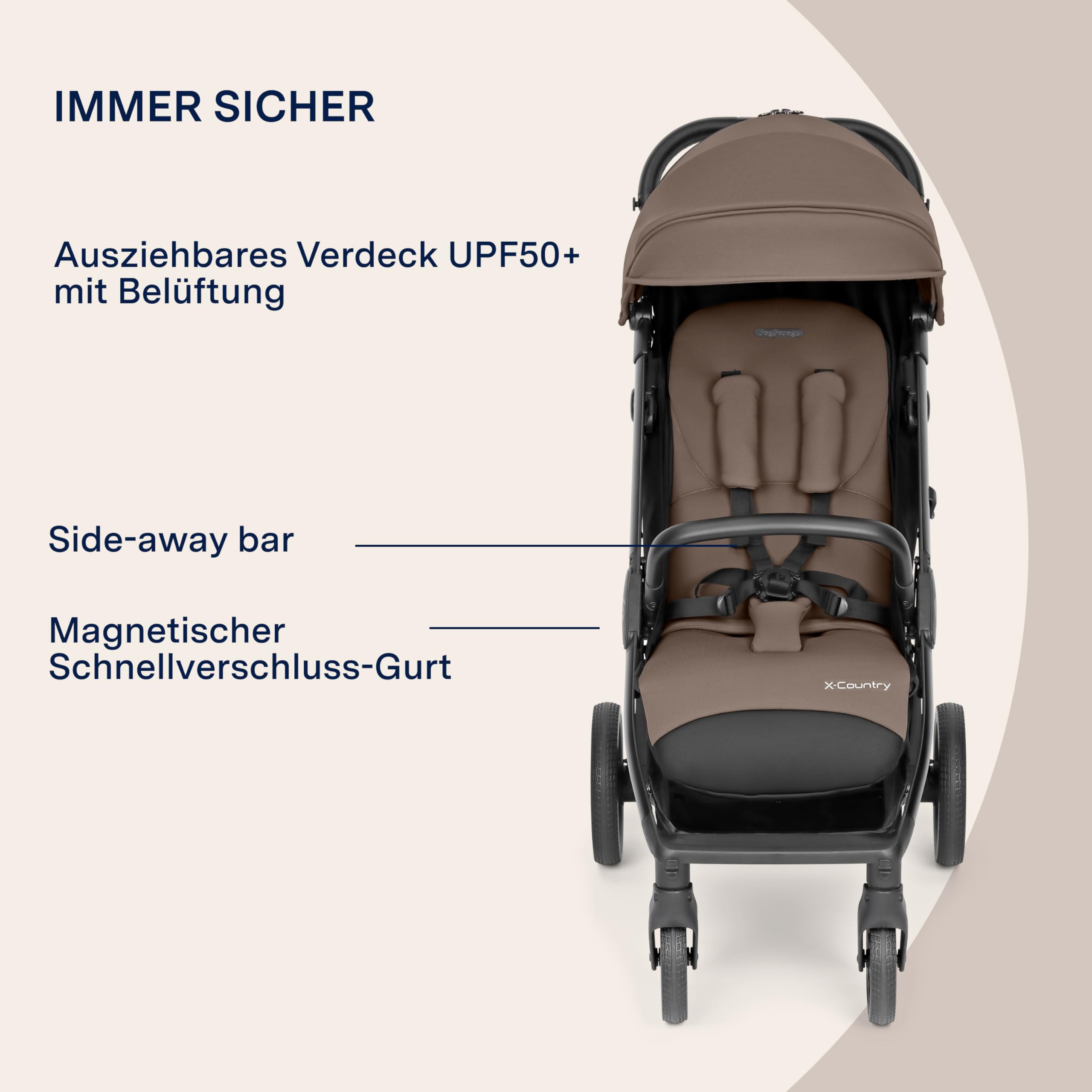 peg-perego-x-country-off-road-gel-ndekinderwagen-0-22-kg-pine-bark image 7