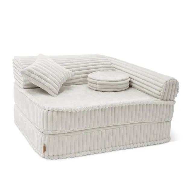 meowbaby-churros-3-in-1-kindersessel-faltbare-kindercouch-spielmatratze-pl-schco image 1