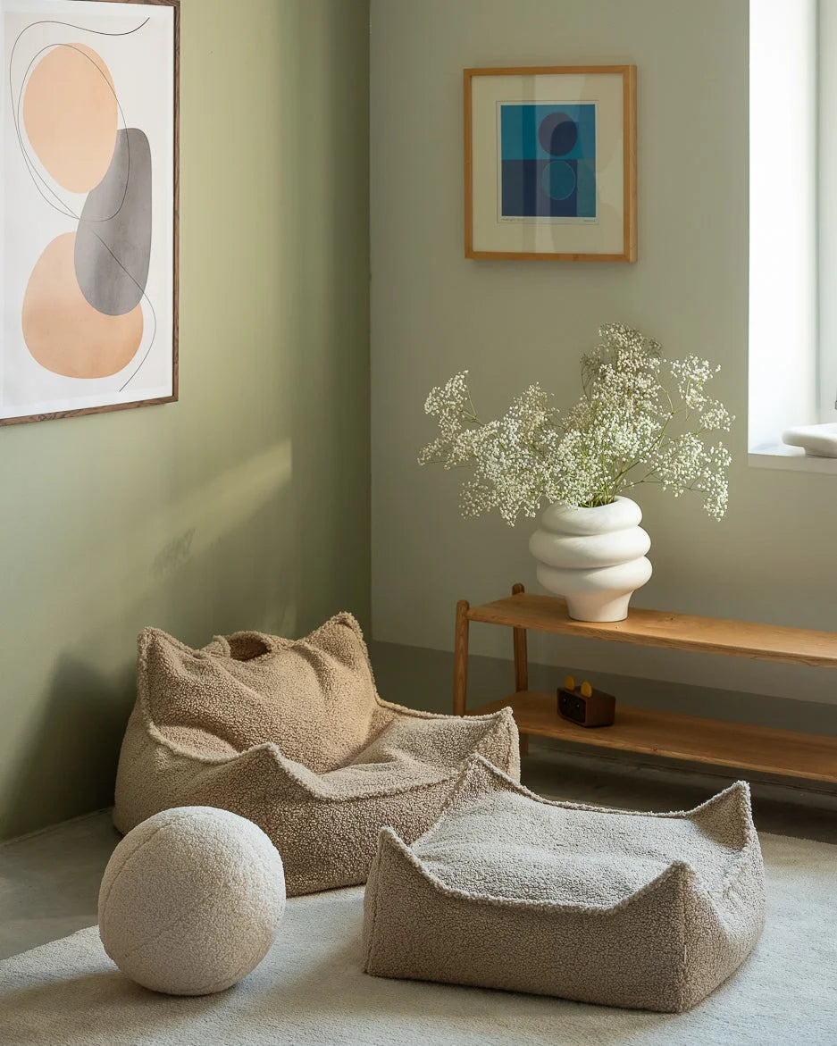 wigiwama-biscuit-sitzsack-hocker-set-teddy-beanbag-mit-square-ottoman image 3