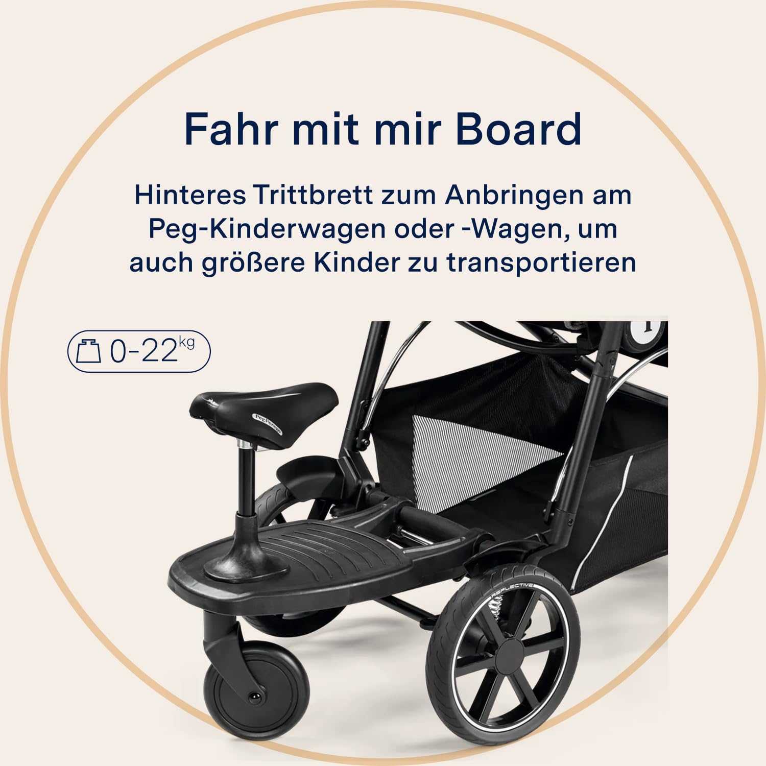 peg-perego-ride-with-me-board-veloce-vivace-mitfahrbrett-f-r-zweites-kind image 2