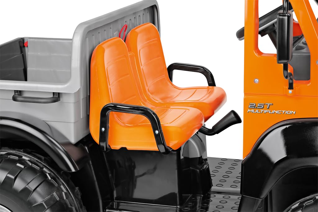 peg-perego-taurus-elektro-nutzfahrzeug-12v-2-sitzer-muldenkipper-f-r-kinder image 2