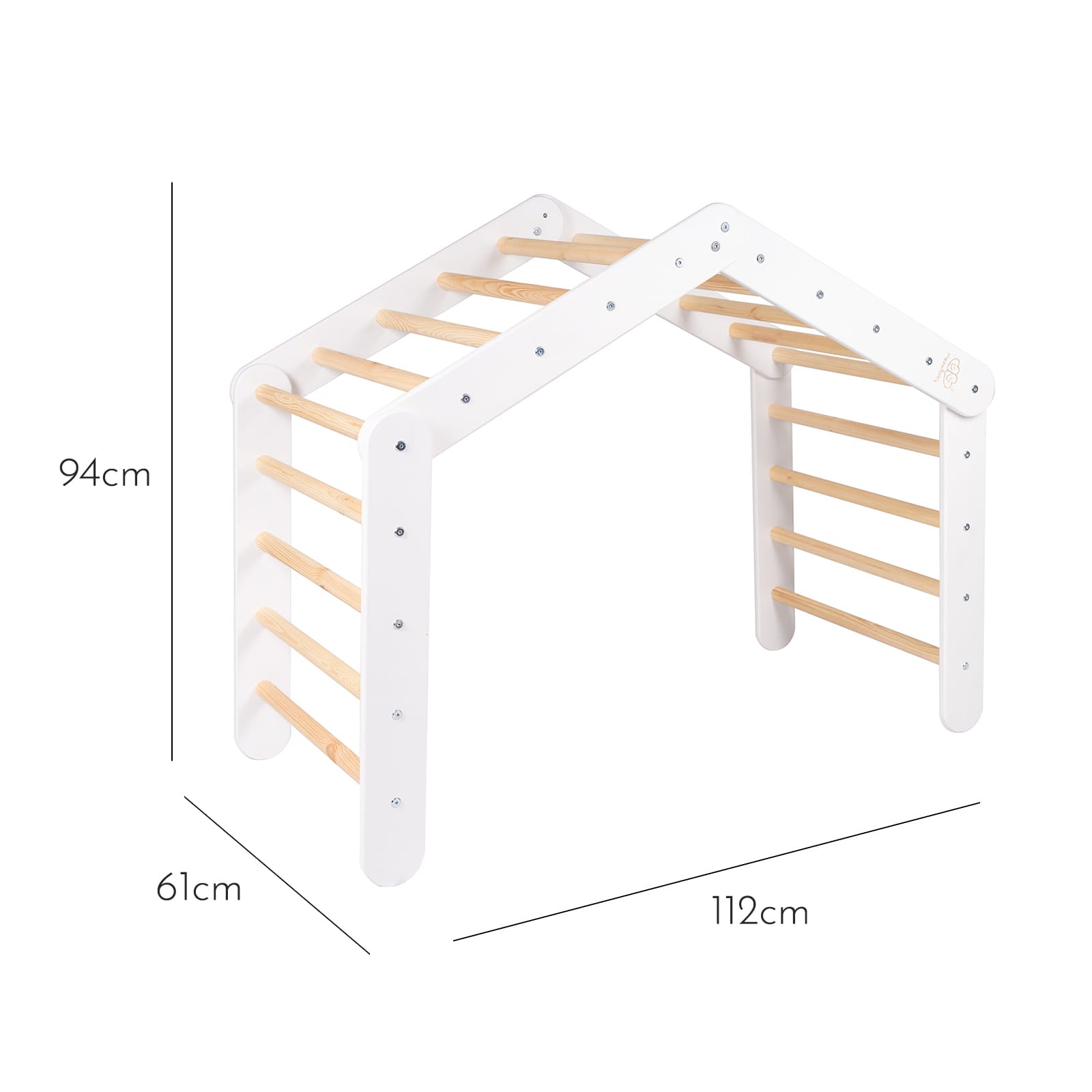 meowbaby-gro-es-kletterhaus-112x61x94-cm-faltbar-kletterdreieck-mit-zelt image 3