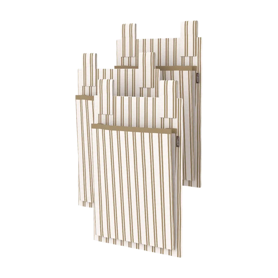 flexa-dawn-betttaschen-3er-set-stripes image 1