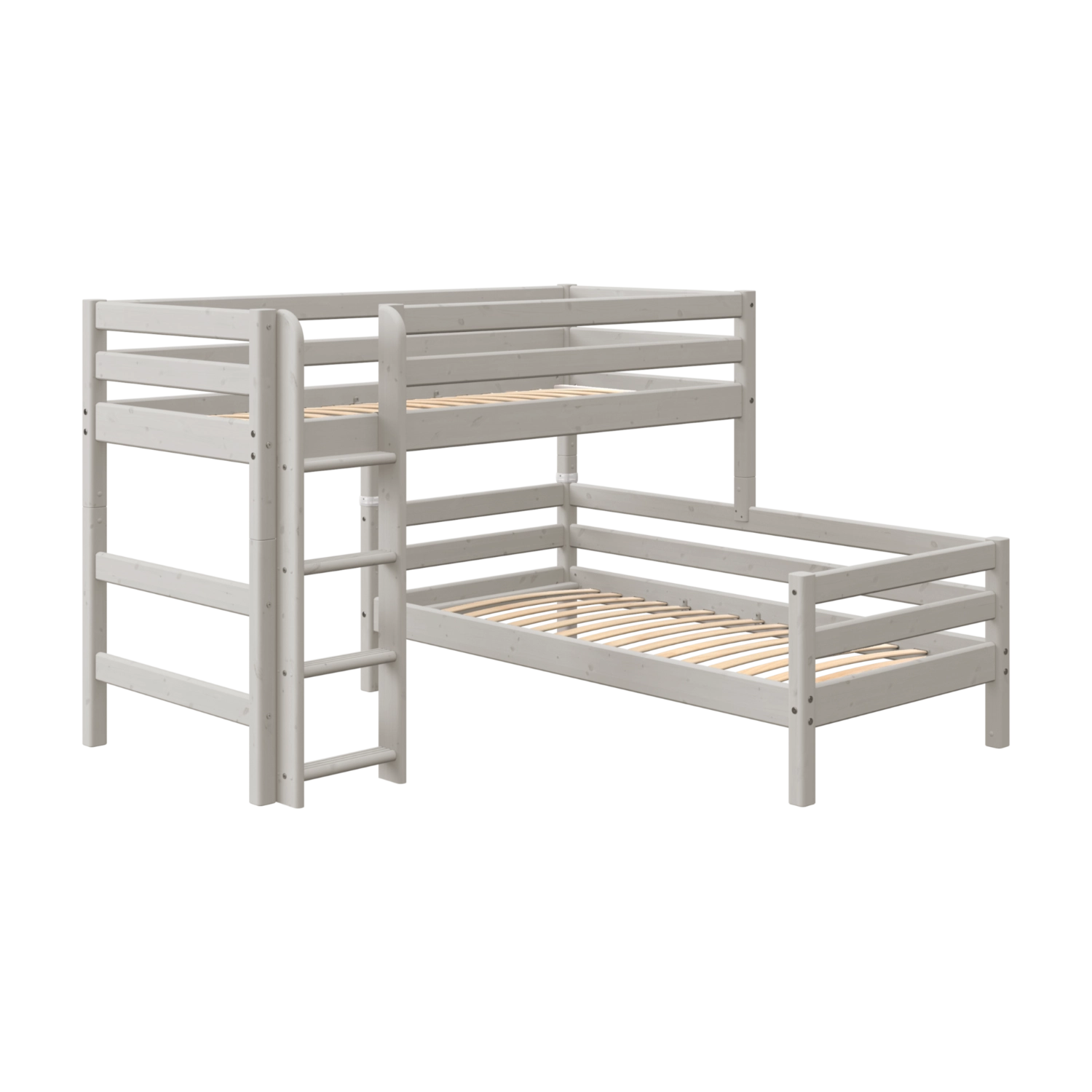 flexa-classic-bettpfosten-f-r-hochbett-143-cm-grau image 2