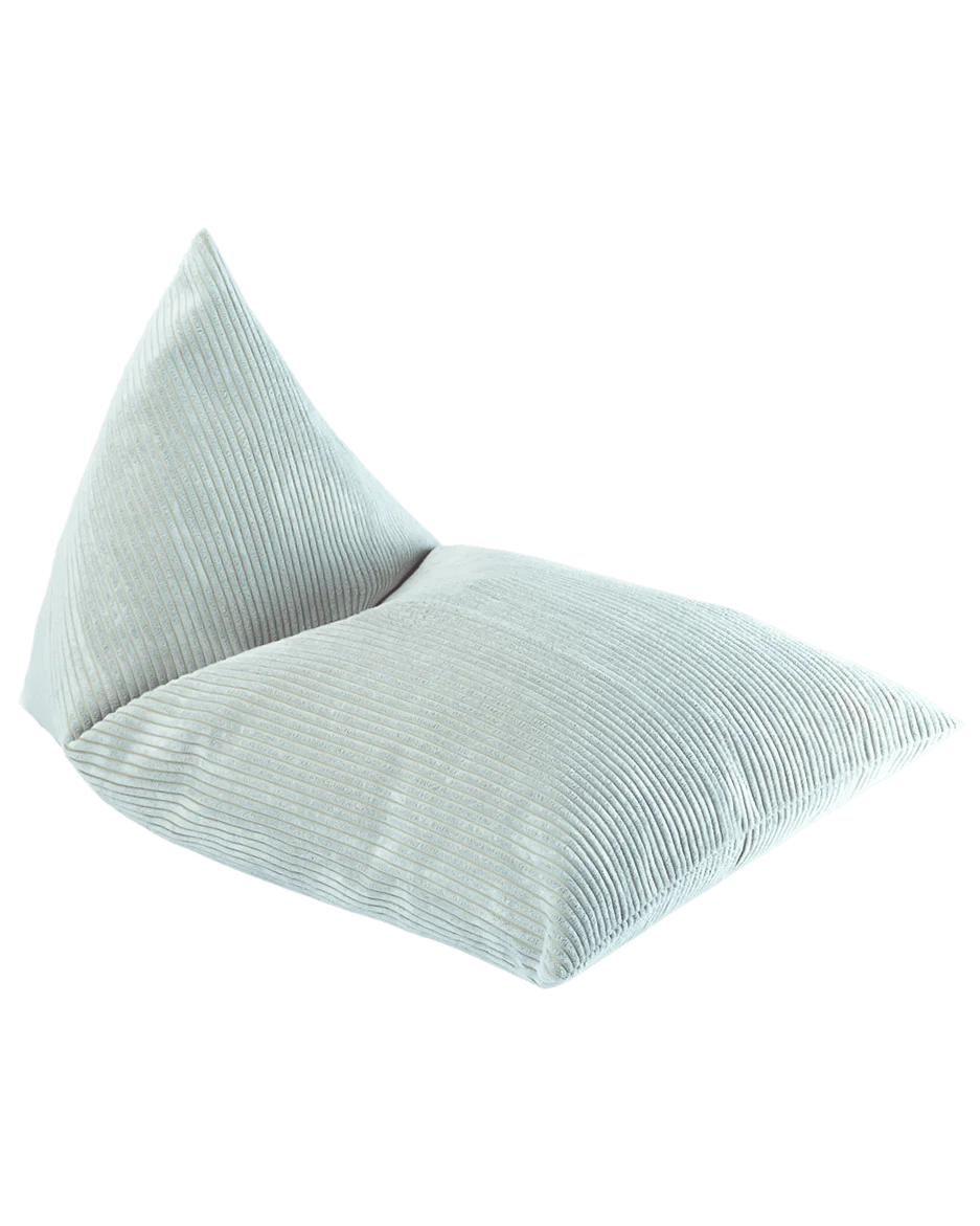 wigiwama-peppermint-green-gro-e-liege-big-lounger-cord-pouffe image 1