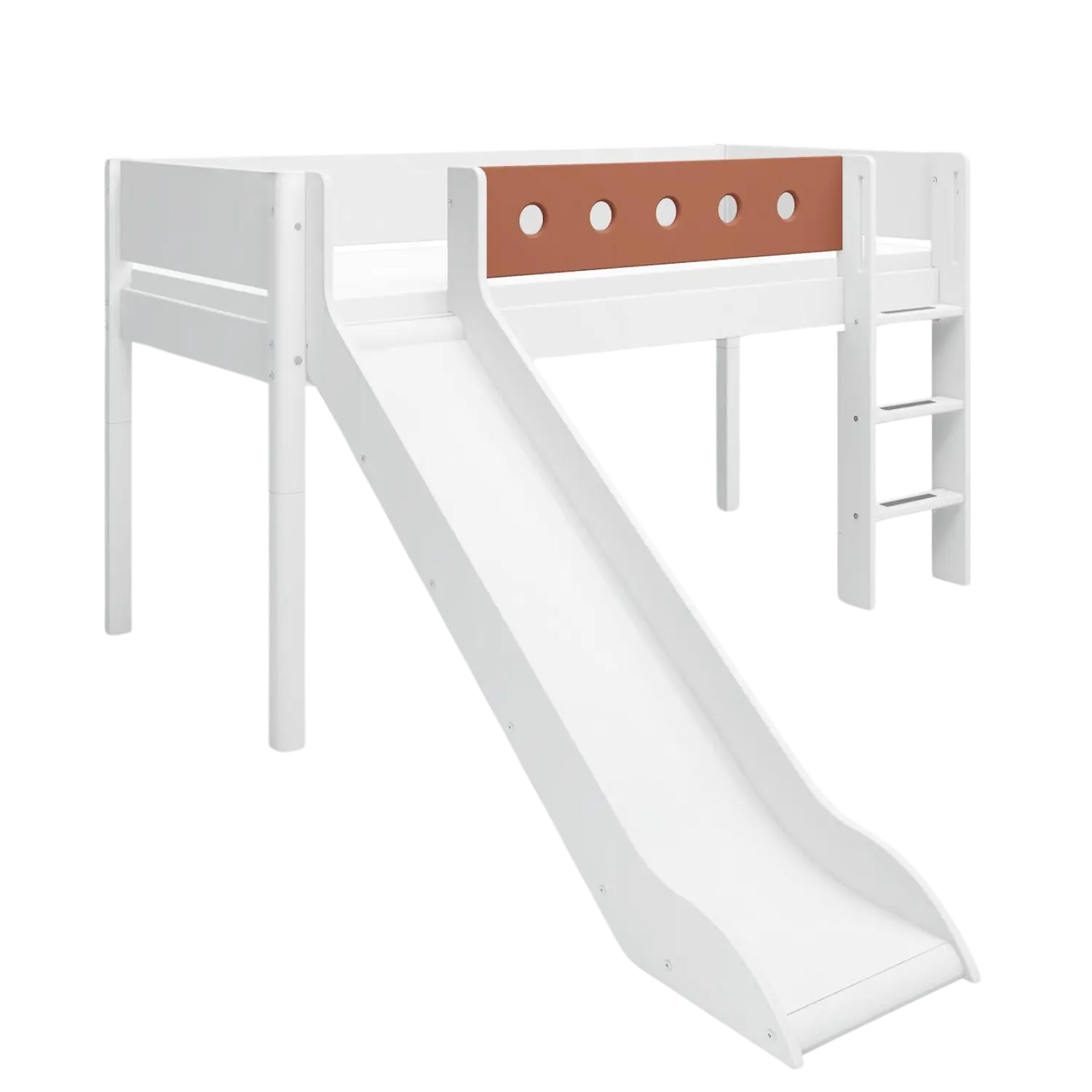 flexa-white-spielbett-120-cm-90x200-cm-mit-rutsche-wei image 3