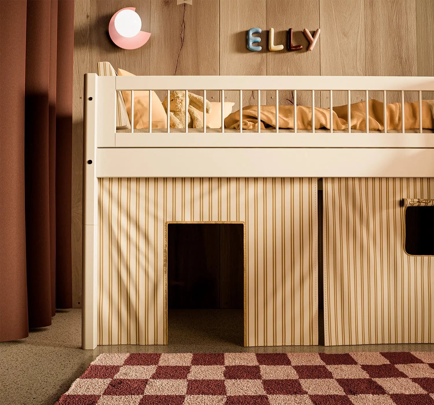 flexa-dawn-spielvorhang-stripes-f-r-halbhohes-bett-120-cm image 3