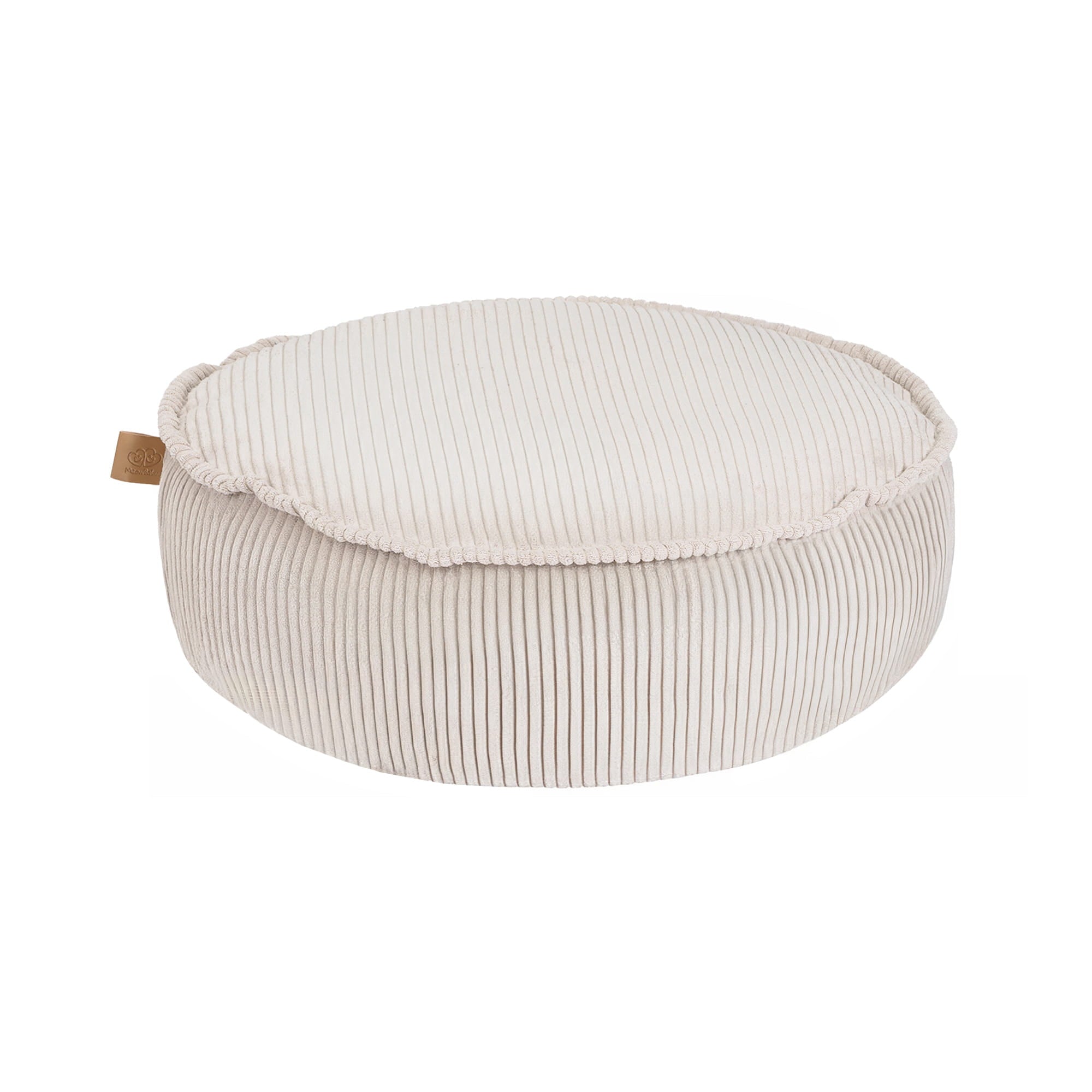 meowbaby-sitzpouf-rund-sthetik-cord-classic-cord-edition image 1