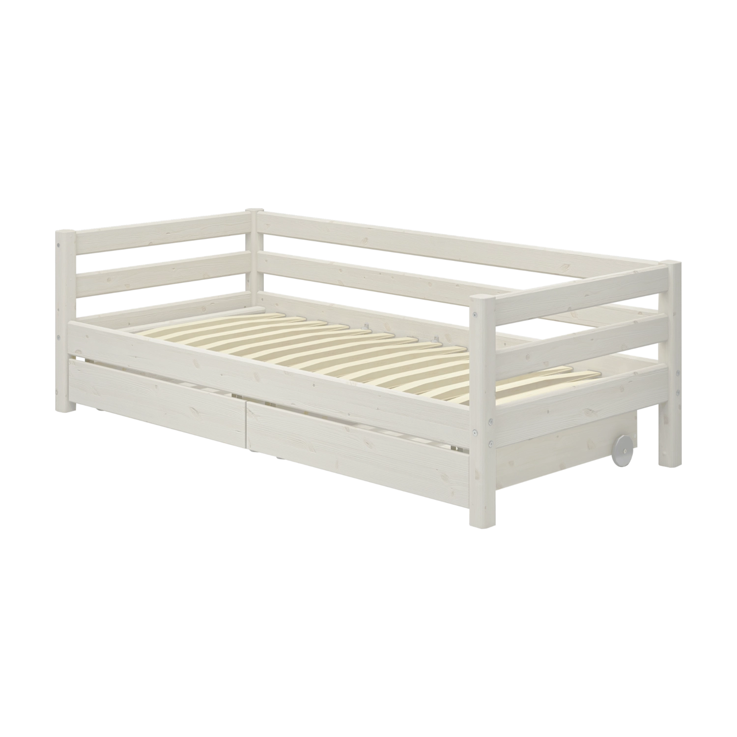 flexa-classic-einzelbett-tagesbett-90x200-cm-wei-mit-schubladen image 6