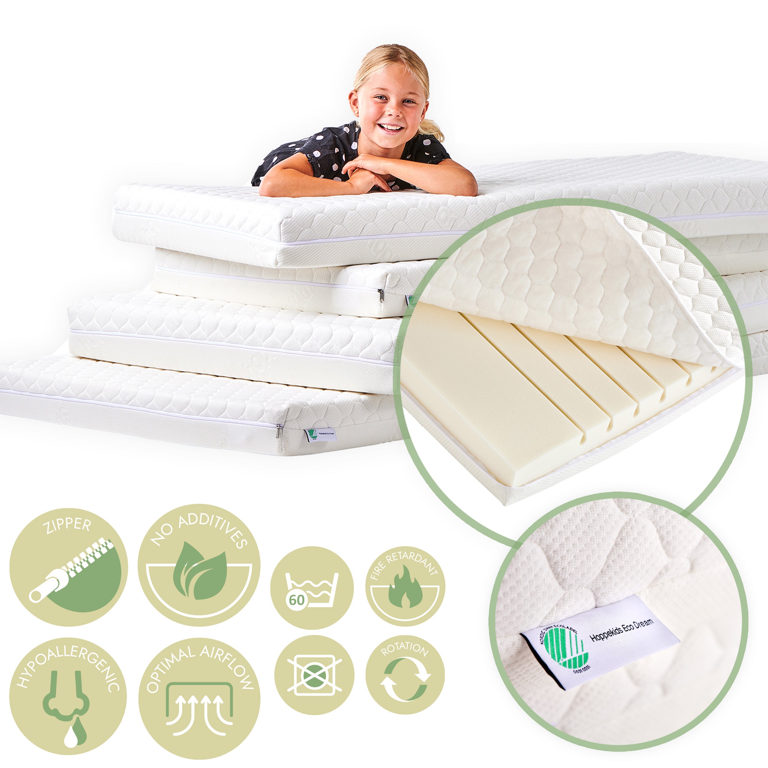 hoppekids-eco-comfort-einzelbett-mit-eco-dream-matratze image 4