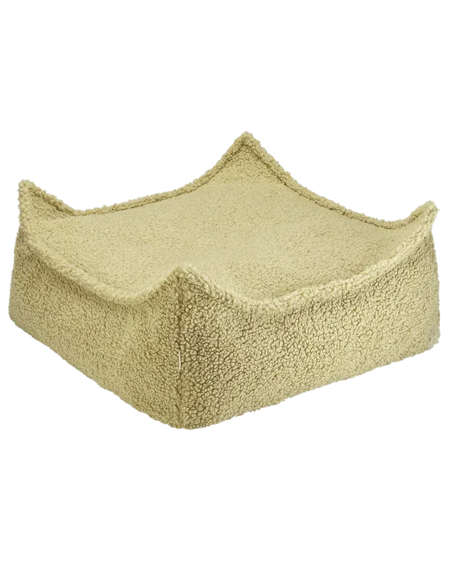 wigiwama-matcha-teddy-square-ottoman image 1