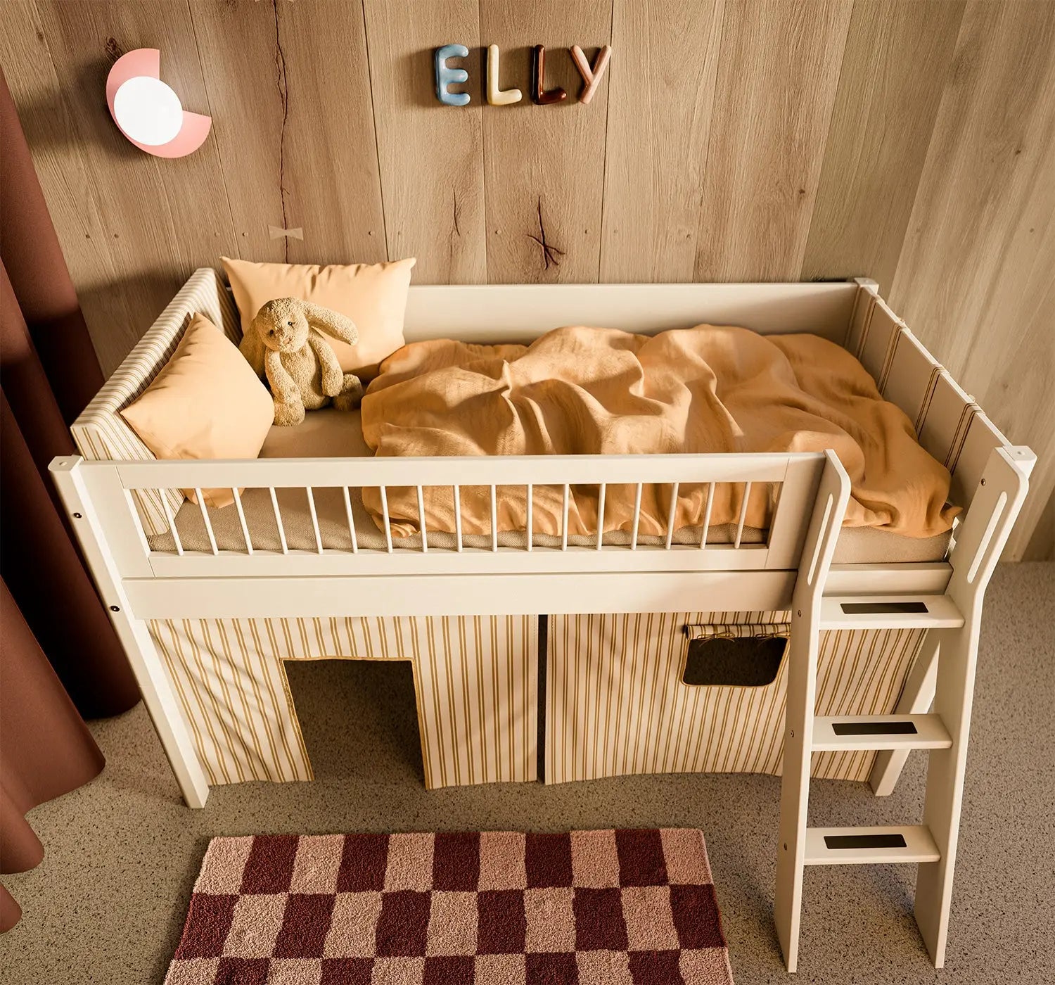 flexa-dawn-spielvorhang-stripes-f-r-halbhohes-bett-120-cm image 5