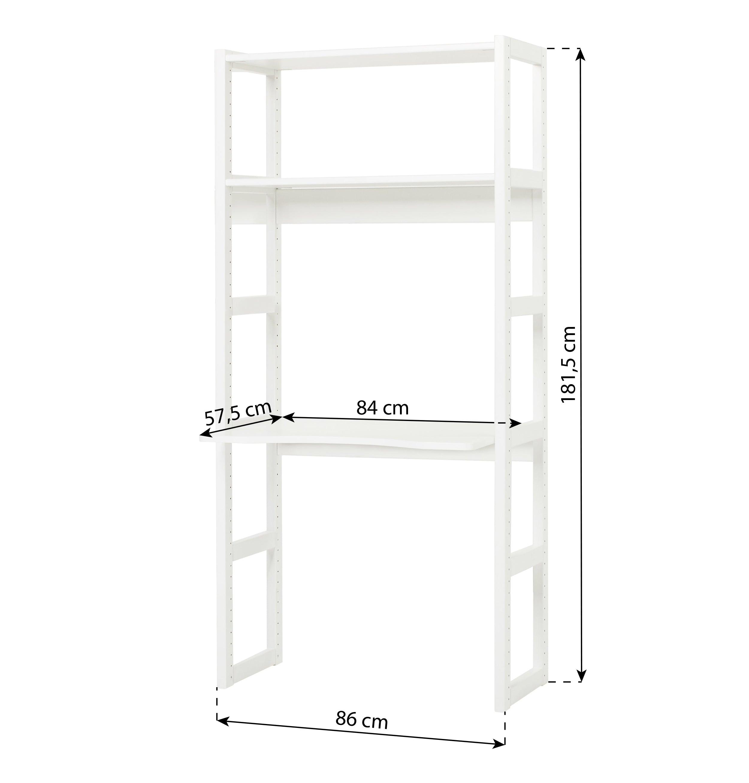 hoppekids-storey-sektion-mit-2-regalen-und-schreibplatte image 5
