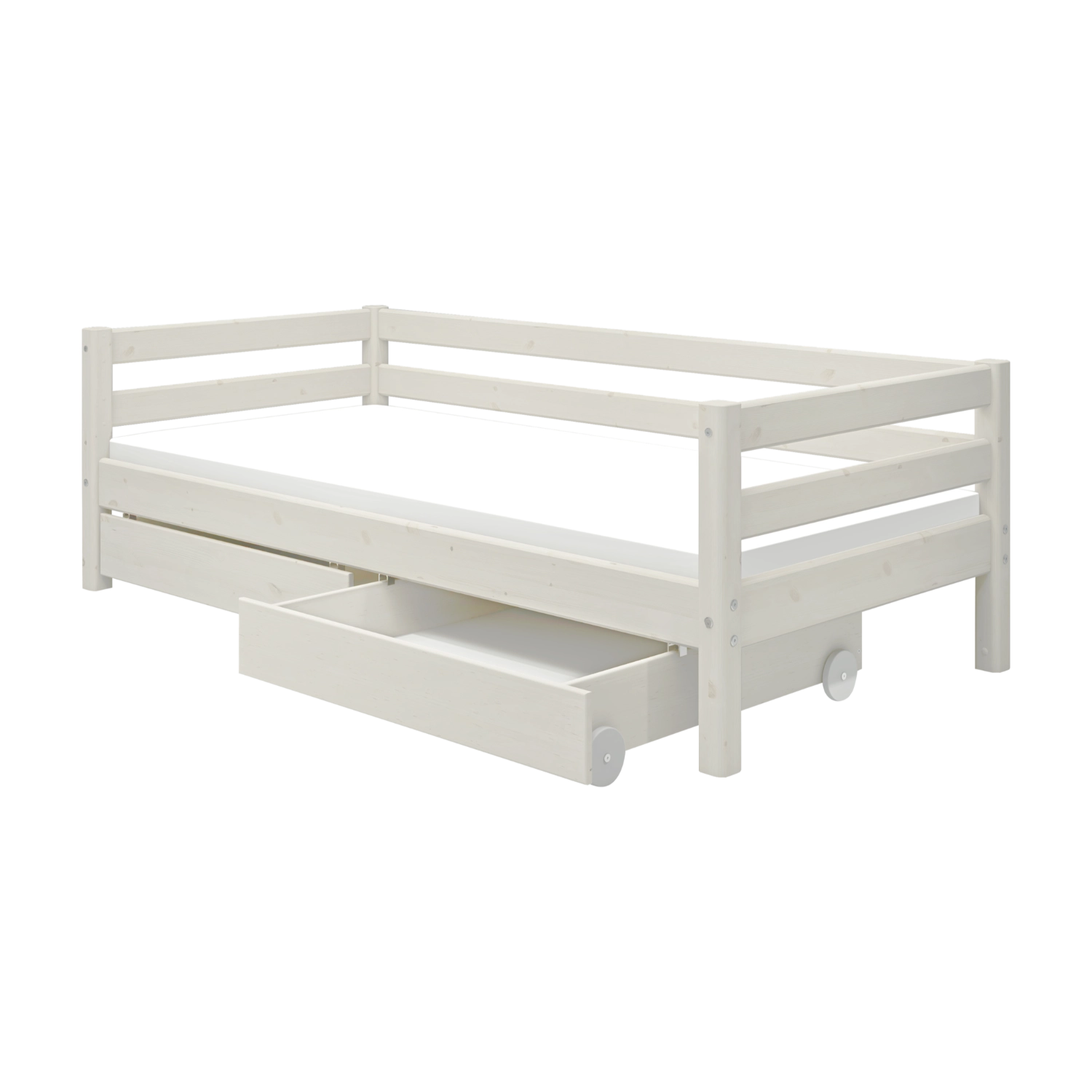 flexa-classic-einzelbett-tagesbett-90x200-cm-wei-mit-schubladen image 5