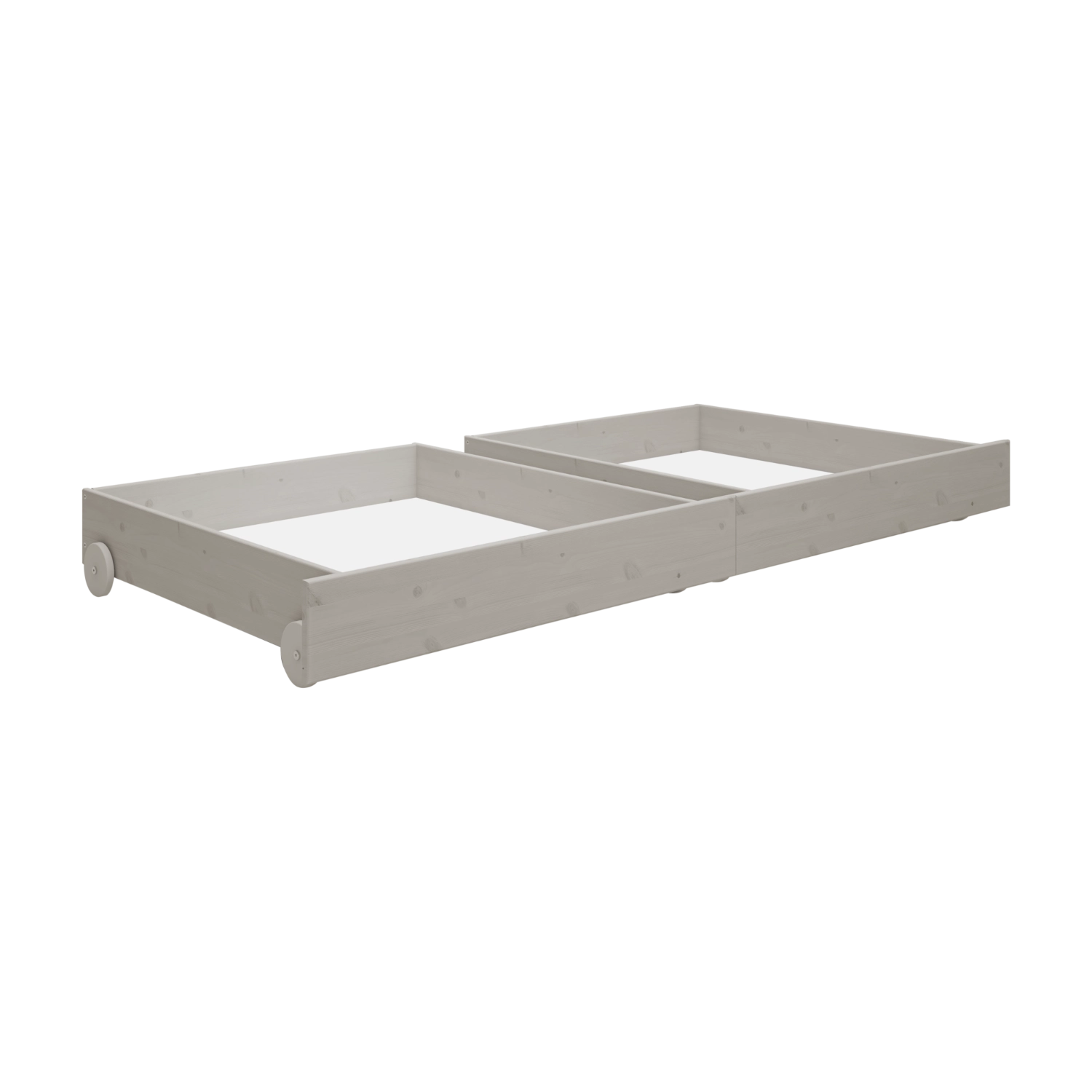 flexa-classic-2-schubladen-f-r-einzel-und-etagenbett-grau image 3