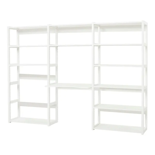 hoppekids-storey-regal-3-sektionen-12-b-den-mit-schreibtischplatte-80-cm-wei image 1