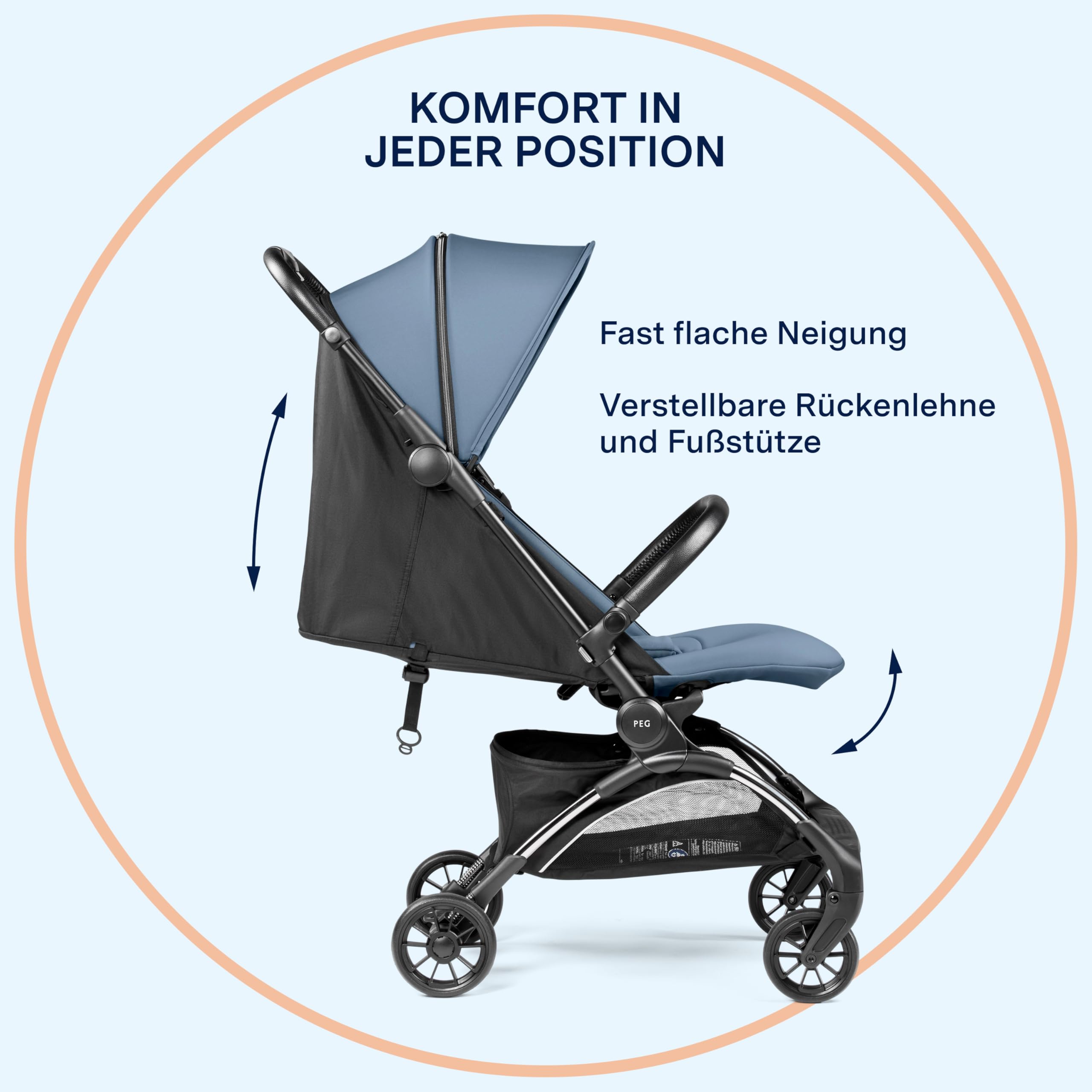 peg-perego-volo-leichter-buggy-blue-cameo image 6