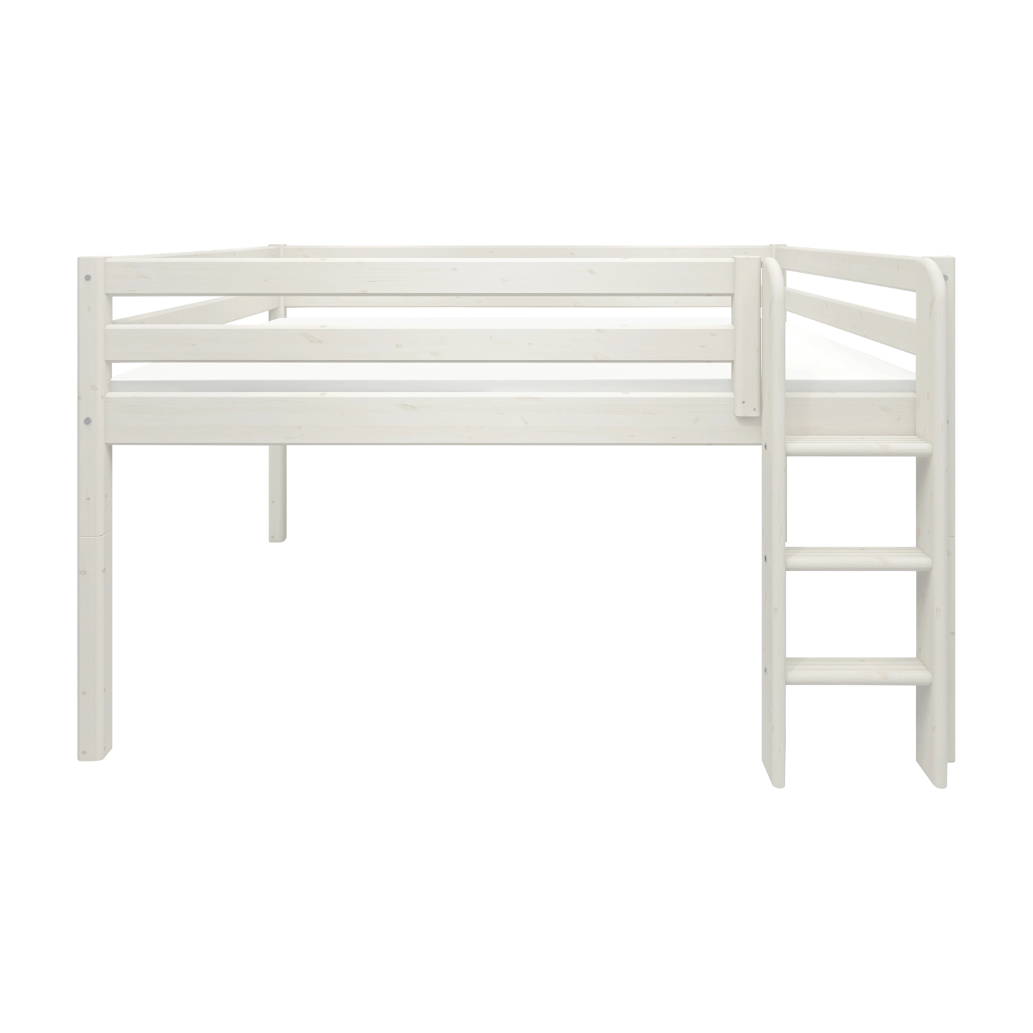flexa-classic-hochbett-120-cm-140x200-cm-wei-mit-leiter image 7