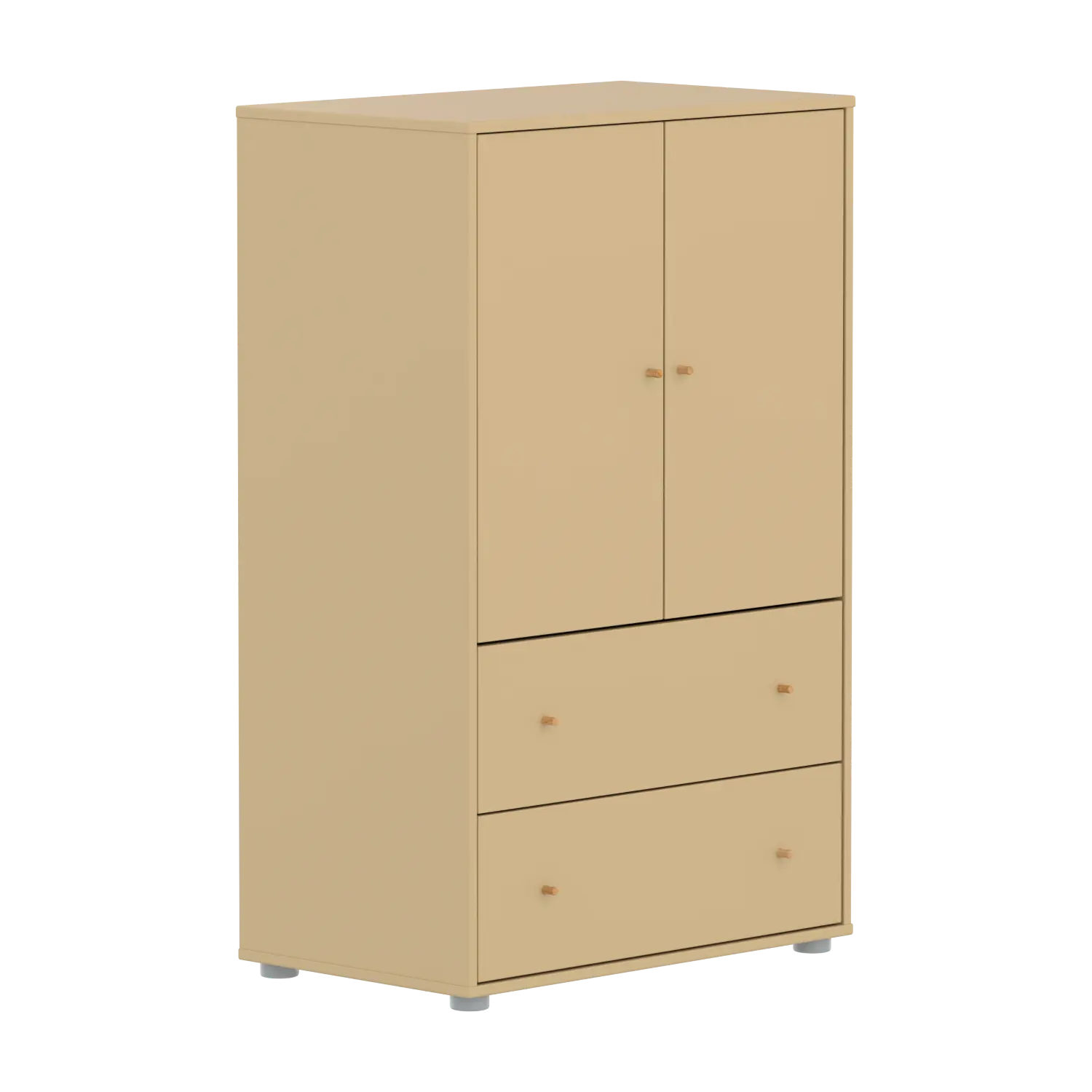flexa-saga-schrank-2-t-ren-2-schubladen-griffe-in-eiche-oat image 3