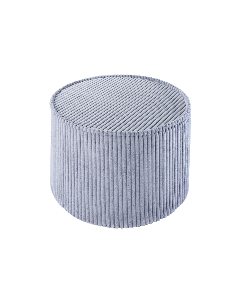 wigiwama-blueberry-blue-pouf-kinder-hocker-aus-cord image 1