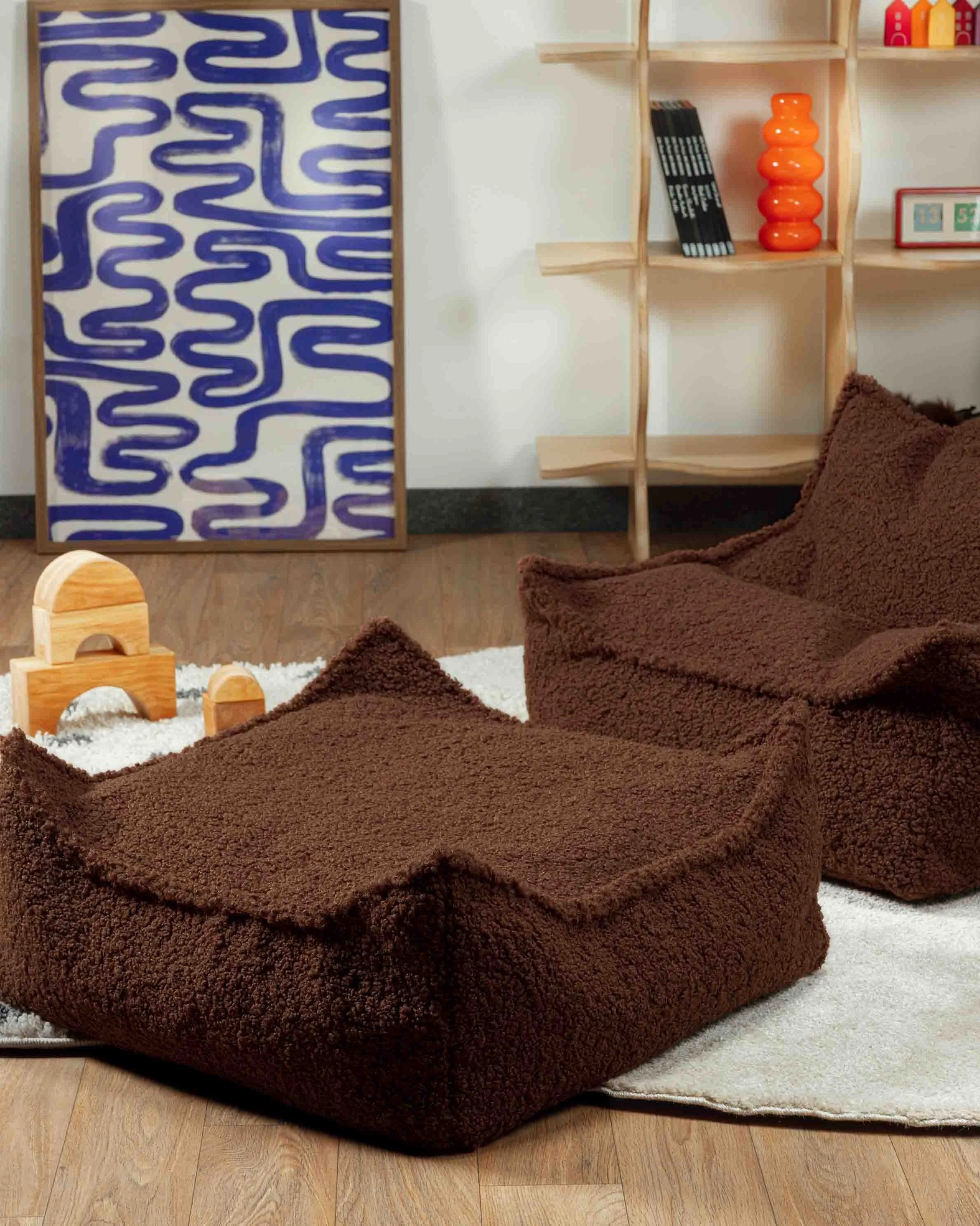 wigiwama-square-ottoman-warm-hazel-teddy-quadratischer-kinder-hocker image 5