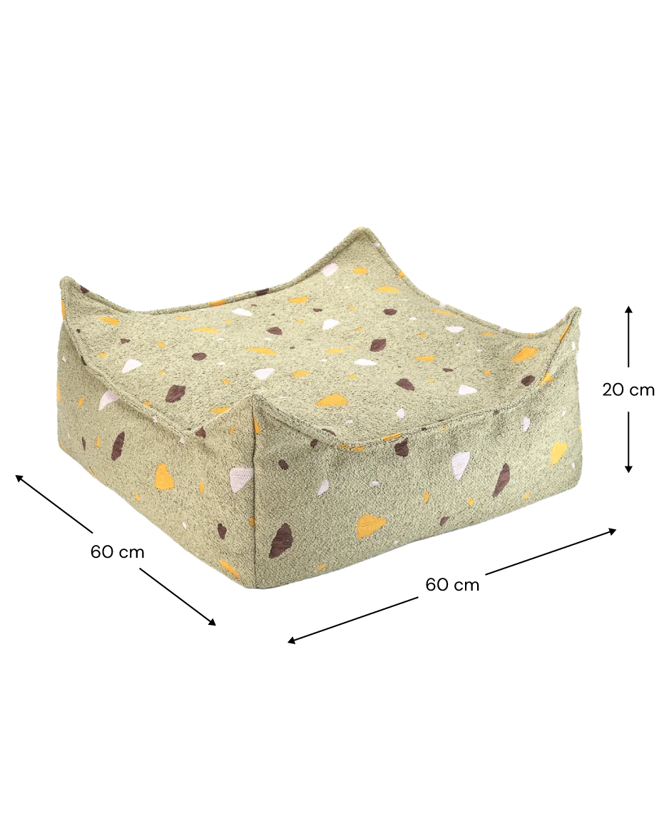 wigiwama-square-ottoman-kinder-hocker-terrazzo-moss image 3