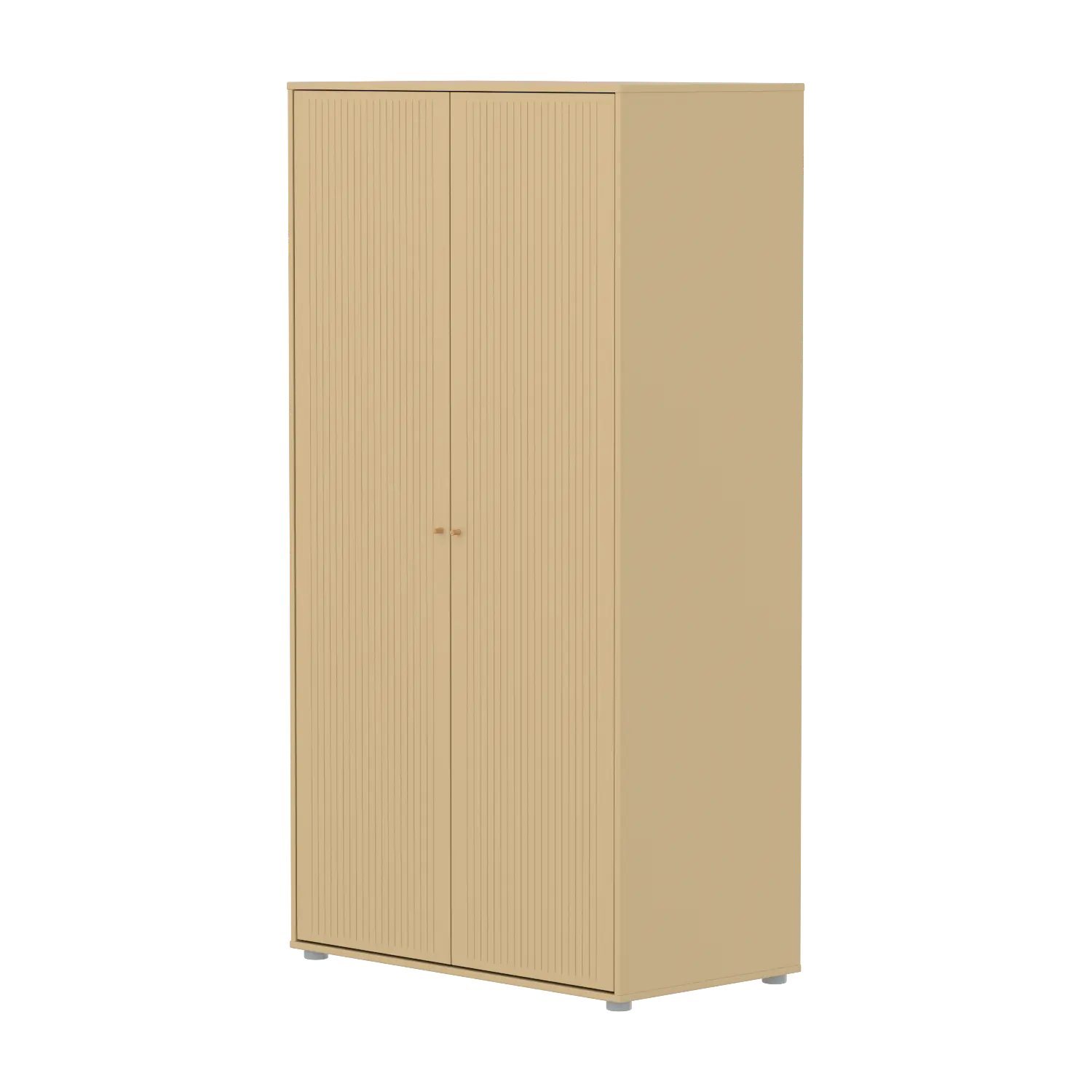 flexa-saga-kleiderschrank-2-t-ren-rillen-griffe-eiche-oat image 1