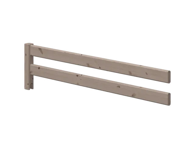flexa-classic-absturzsicherung-3-4-braun-terra-mittelhohes-bett image 1