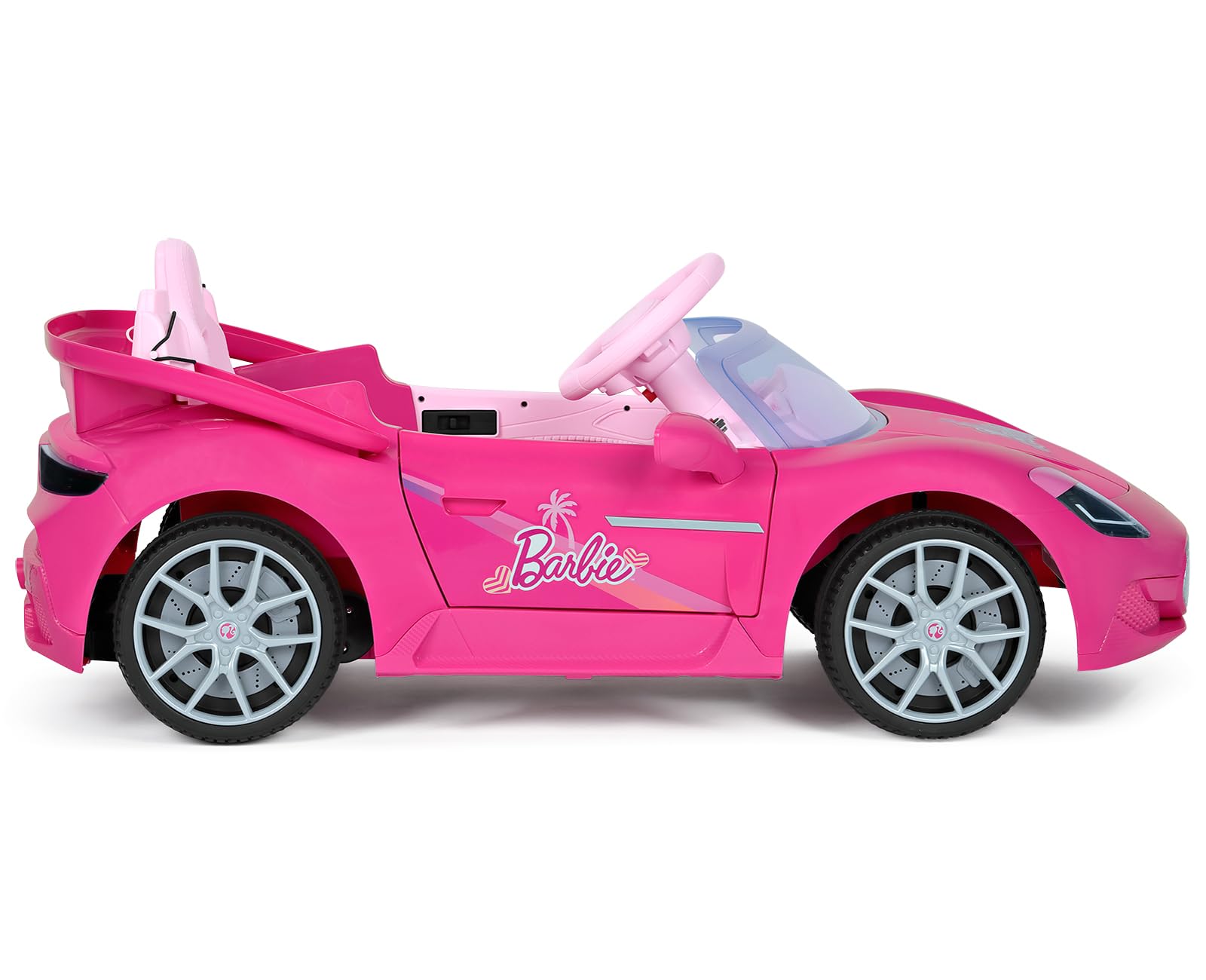peg-perego-barbie-rc-elektroauto-12v-mit-fernbedienung-2-sitzer-f-r-puppen image 3