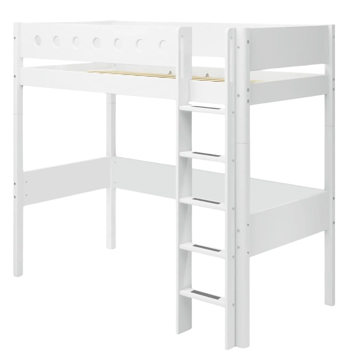 flexa-white-hochbett-184-cm-mit-leiter-und-absturzsicherung-90x200-cm-wei-2 image 6