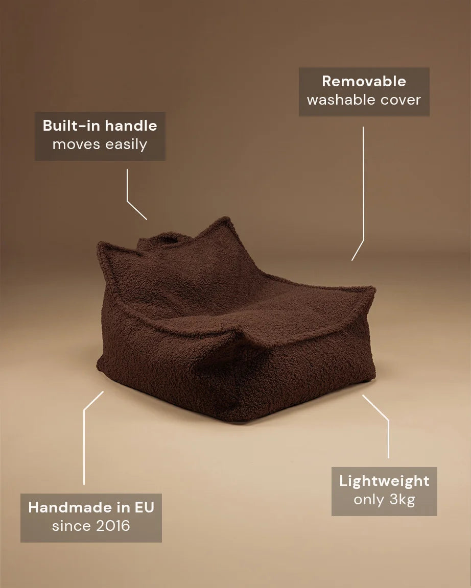wigiwama-warm-hazel-sitzsack-original-beanbag-kindersessel-teddy-dunkelbraun image 4
