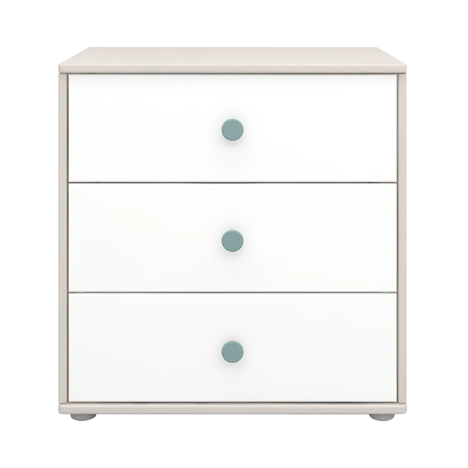 flexa-classic-kommode-mit-3-schubladen-grau image 3