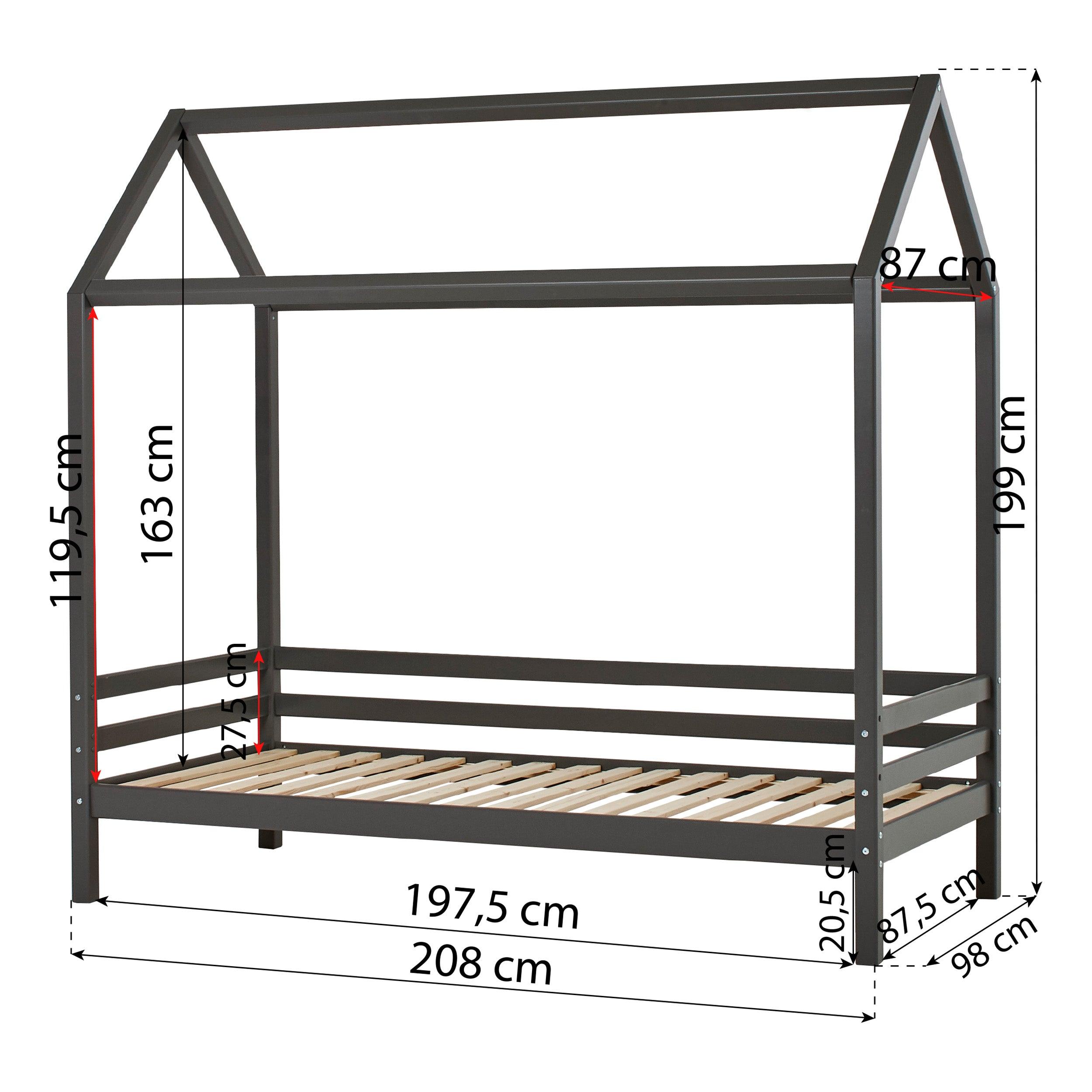 hoppekids-eco-dream-modul-f-r-hausbett-90x200 image 6