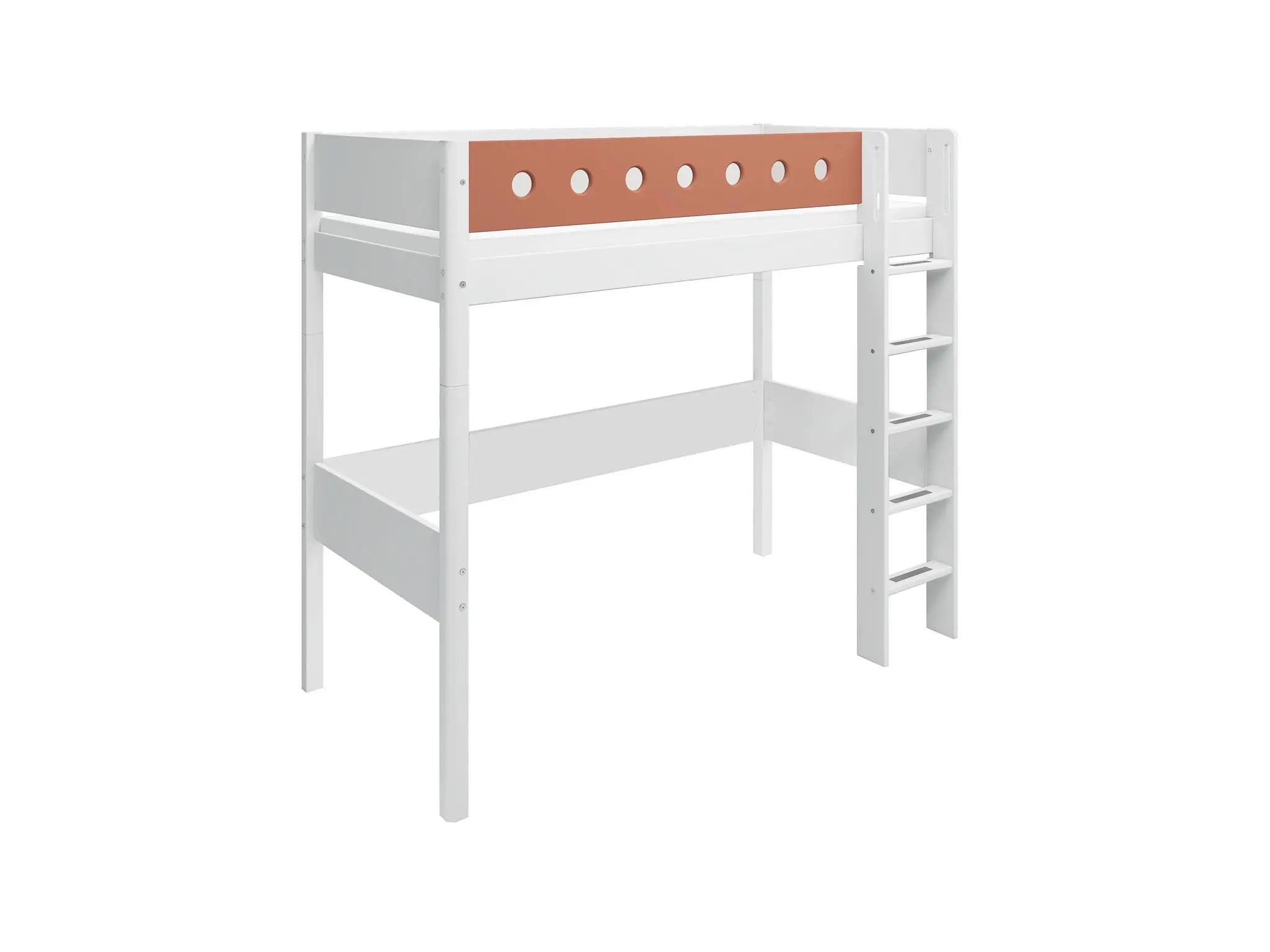 flexa-white-hochbett-184-cm-90x200-cm-wei-mit-leiter-und-absturzsicherung image 3