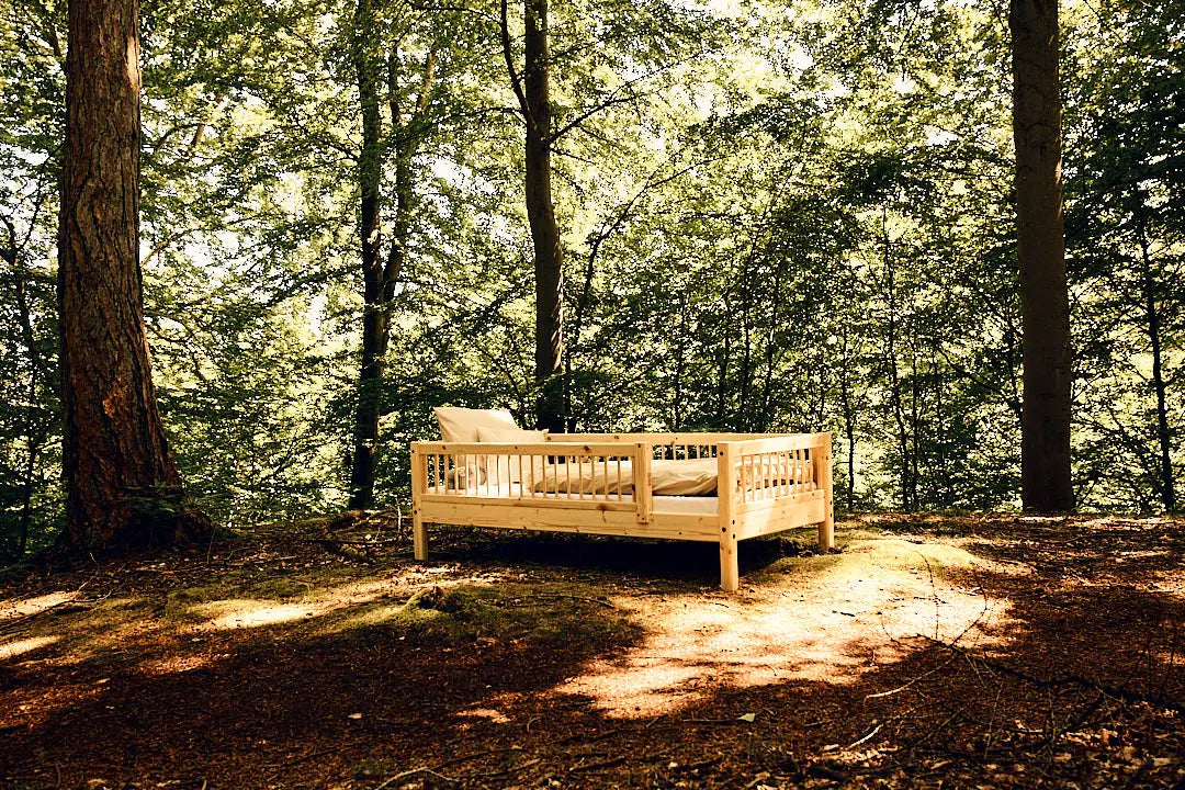 flexa-classic-raw-einzelbett-90x200-cm-kiefernholz-mit-absturzsicherung-querstre image 5