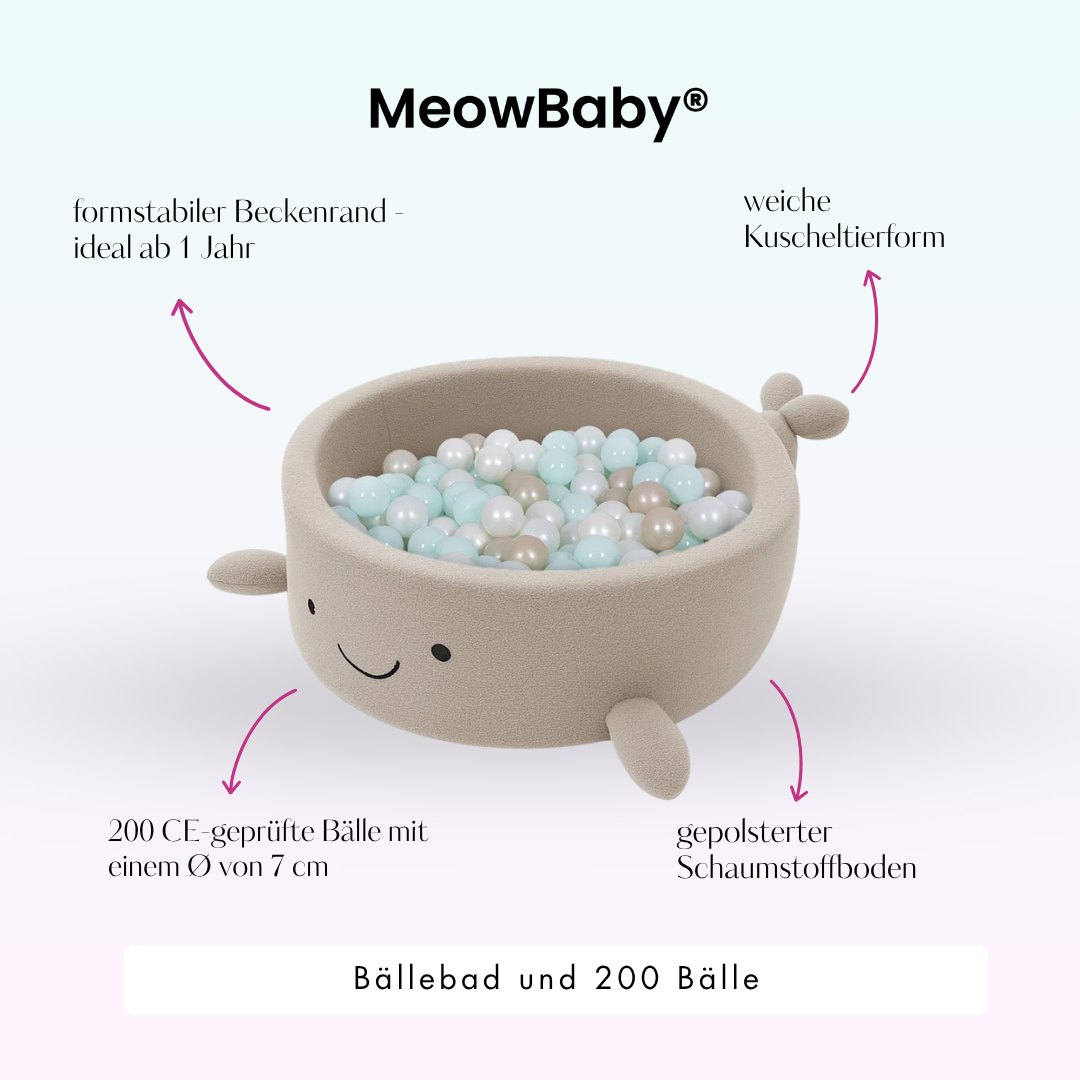 meowbaby-b-llebad-kleiner-wal-shelly-boucl-mit-200-b-llen image 3