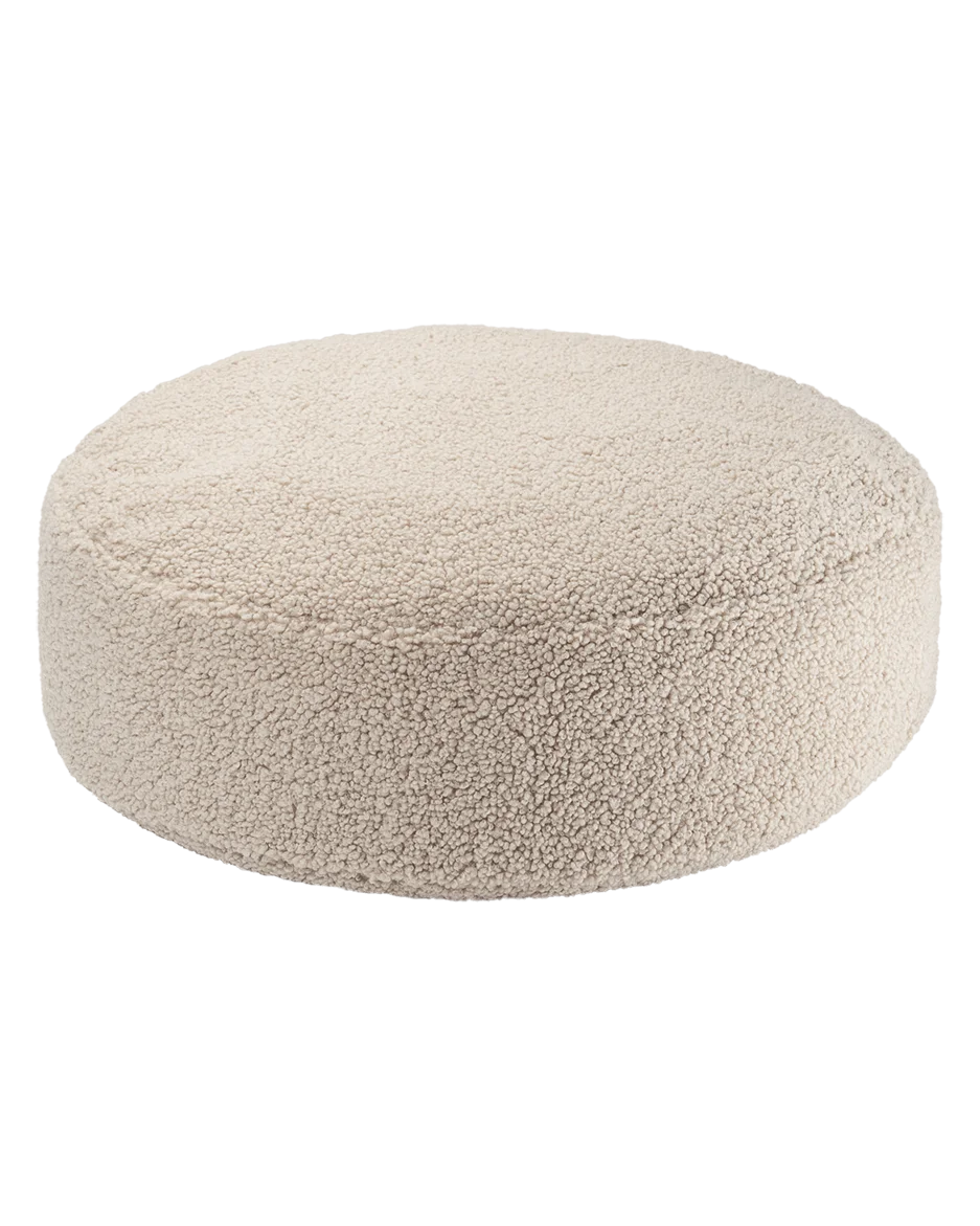 wigiwama-biscuit-ottoman-extra-cover-teddy image 2