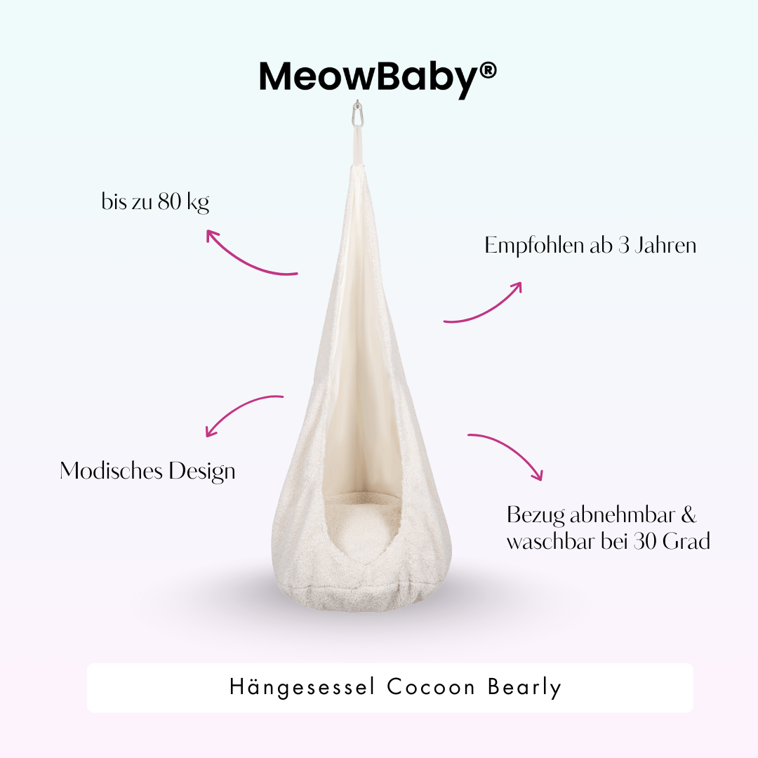 meowbaby-h-ngesessel-cocoon-bearly-h-ngesitz-f-r-kinder-beige-creme image 4