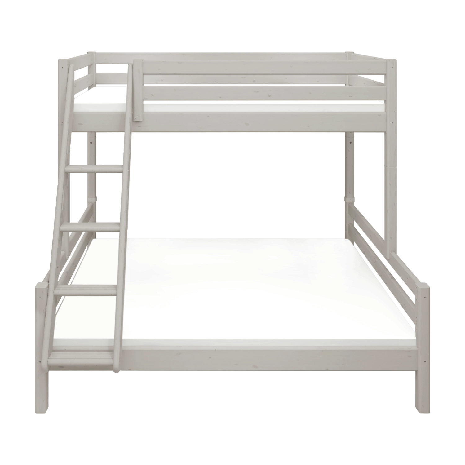 flexa-classic-familienbett-family-bed-90-140x200-cm-mit-leiter-grau-184-cm image 6