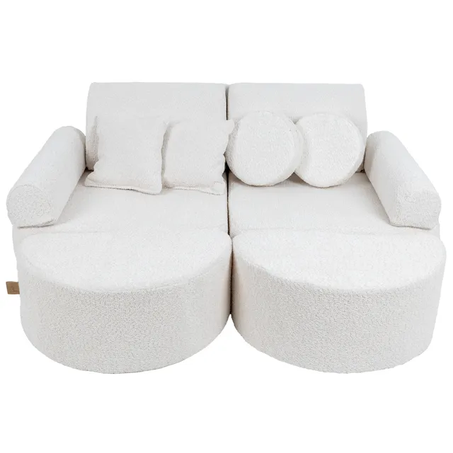 meowbaby-spielsofa-mini-max-premium-boucl-creme-weiss image 1